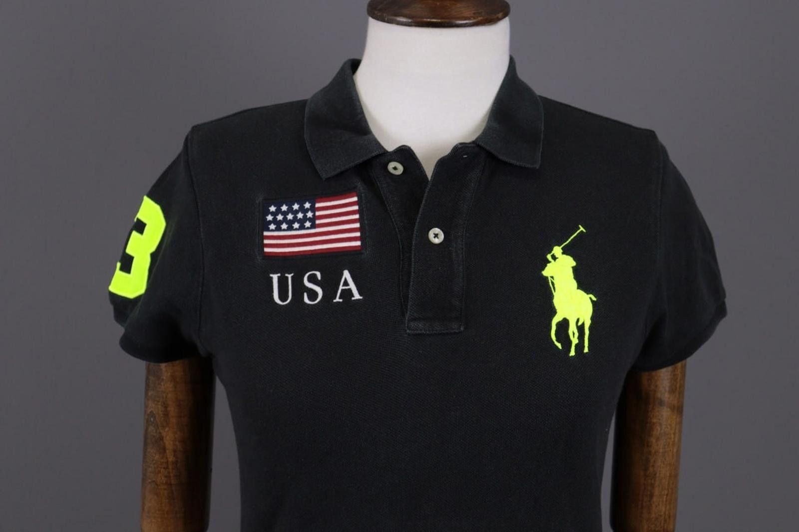 Polo Ralph Lauren Ralph Lauren The Skinny United States #3 Top Shirt Sz S Size S / US 4 / IT 40 - 2 Thumbnail