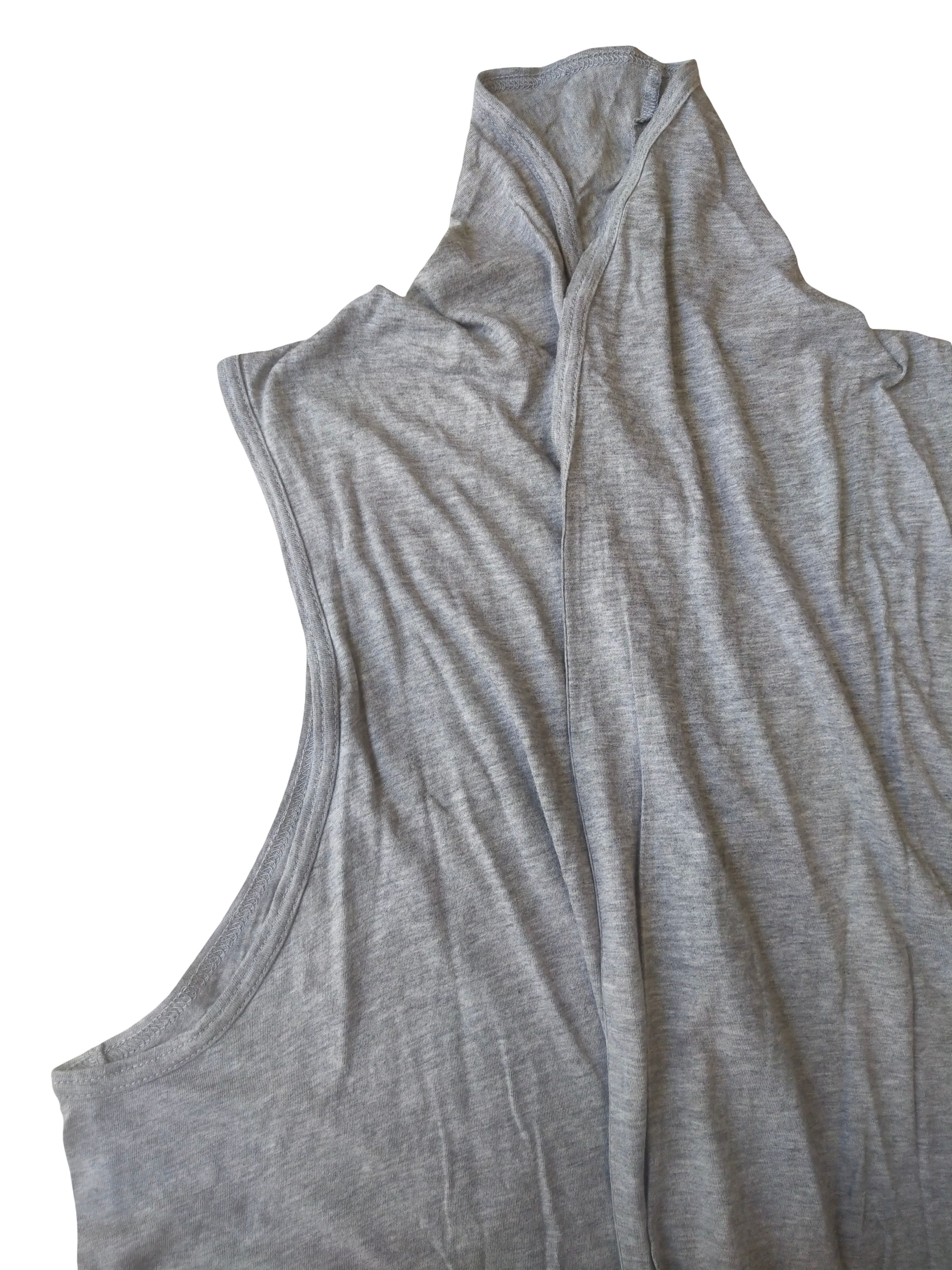 Katharine Hamnett London Katharine Hamnett Asymmetrical Hooded Vest Drape Sleeveless Size M / US 6-8 / IT 42-44 - 3 Thumbnail