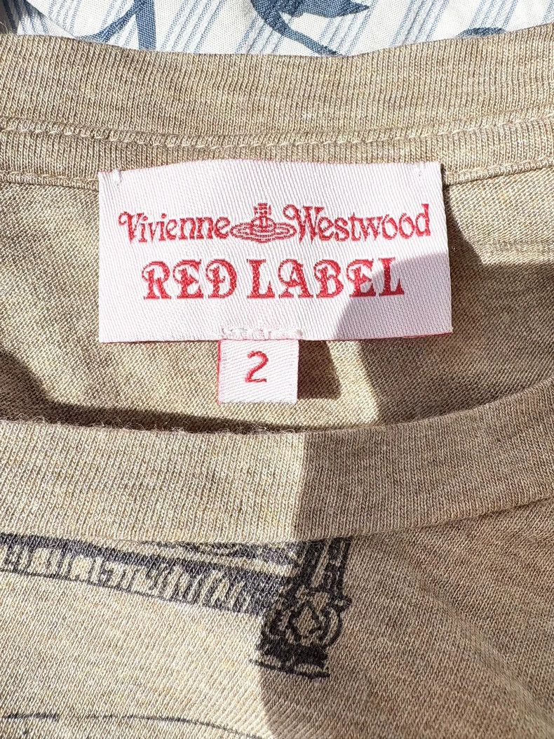 Vivienne Westwood Vivienne Westwood Beige vintage printed T-shirt with leopa Size M / US 6-8 / IT 42-44 - 6 Thumbnail