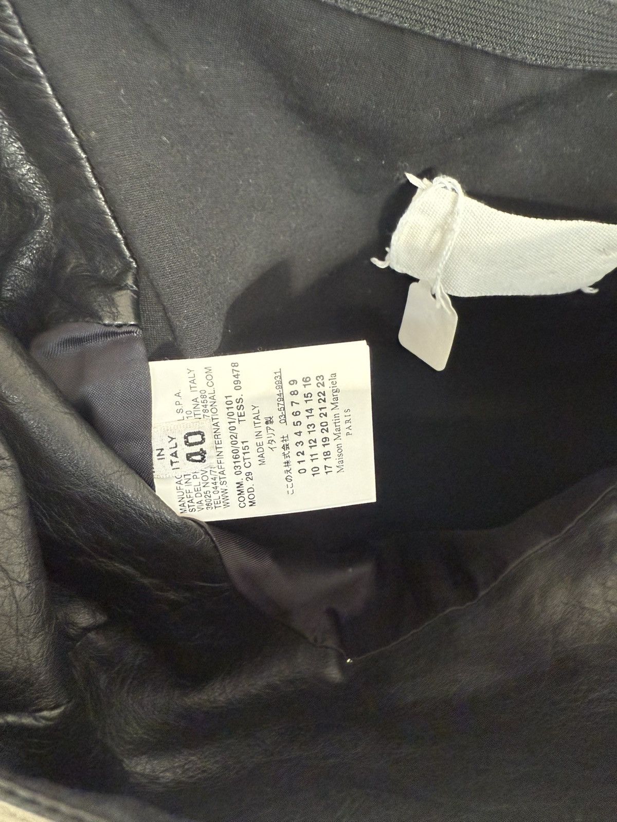 Maison Margiela Black Strapless Maison Margiela Leather Mini Dress or Tunic Size S / US 4 / IT 40 - 4 Thumbnail