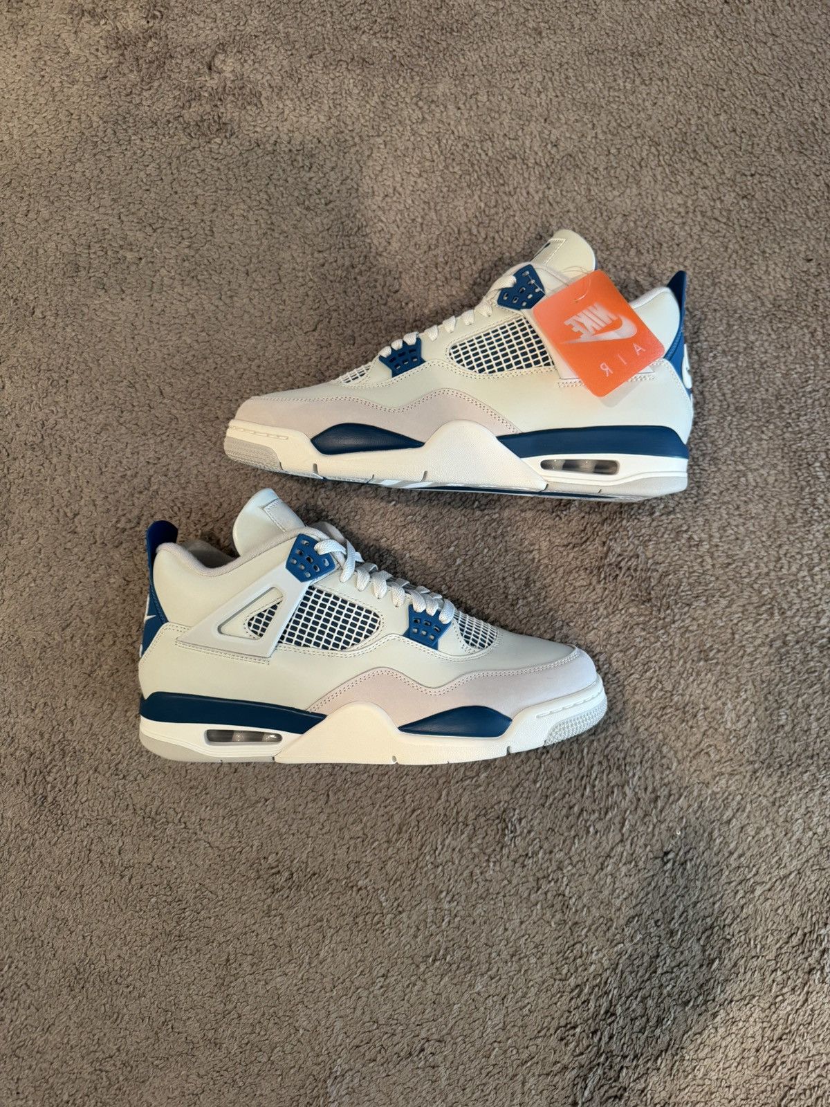 Jordan Brand Air Jordan 4 Retro Military Blue Size US 11 / EU 44 - 2 Thumbnail