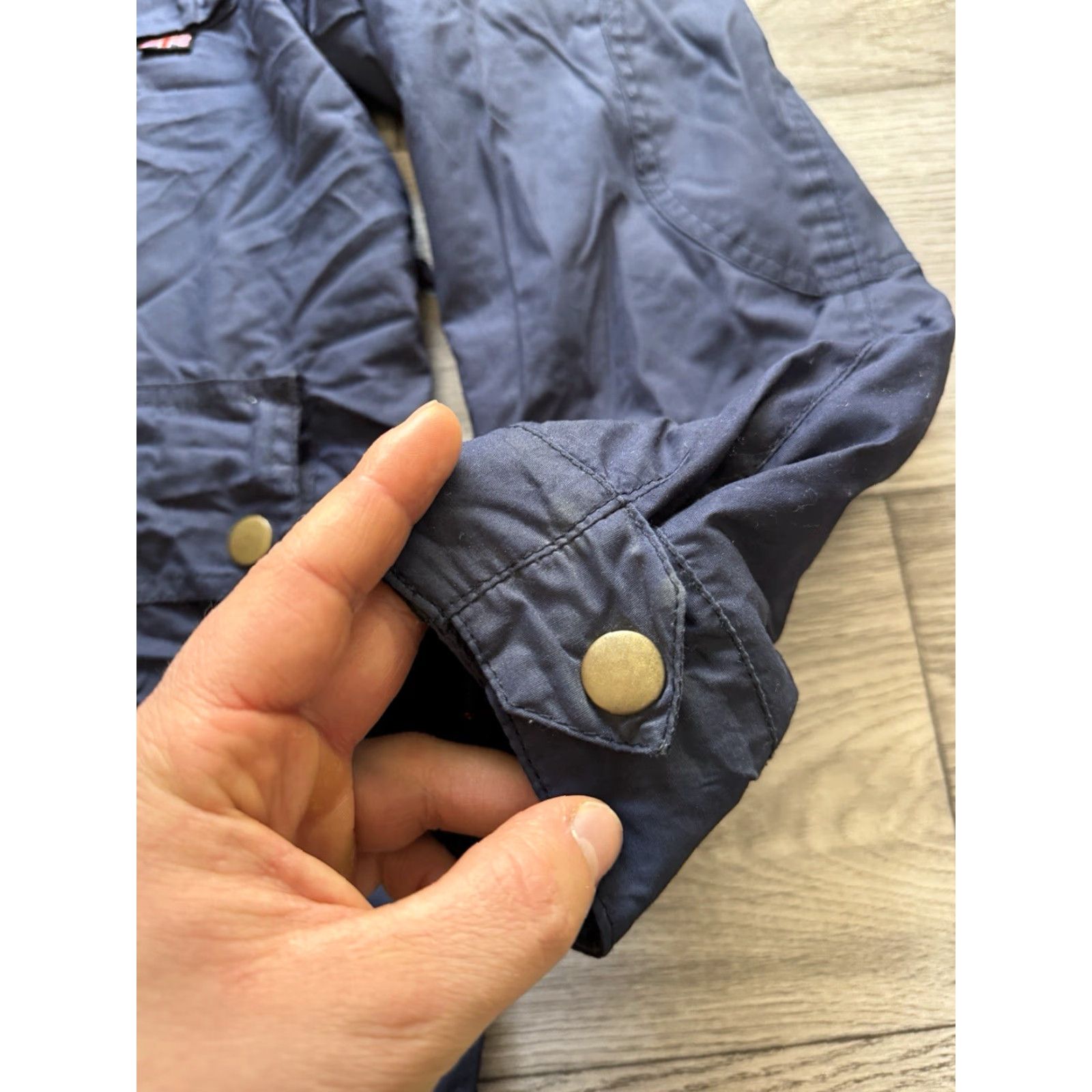 Belstaff Belstaff RACEMASTER Jacket Navy Size S Cotton Men Brown Label? Size US S / EU 44-46 / 1 - 5 Thumbnail