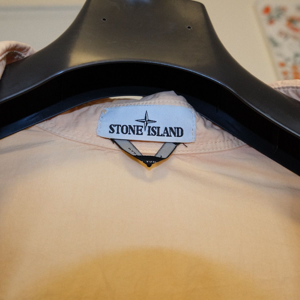 Stone Island Small Stone Island Marina Overshirt Camicine in Salmon Size US S / EU 44-46 / 1 - 7 Thumbnail