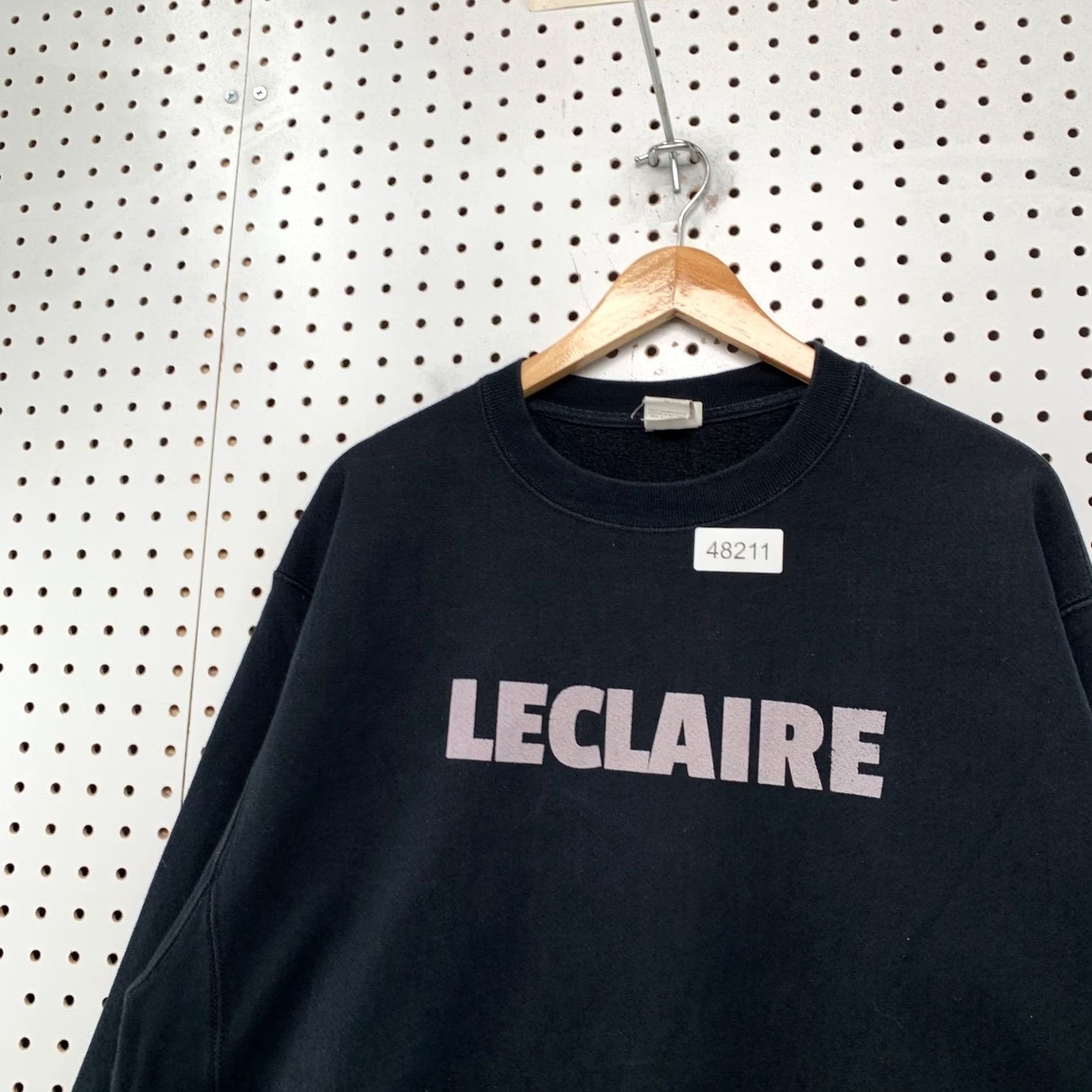 Champion Champion Sweatshirt Mens XL Black Reverse Weave Heavyweight Fleece 100% Cotton Crew Neck Pullover Regular Fit Size US XL / EU 56 / 4 - 6 Thumbnail