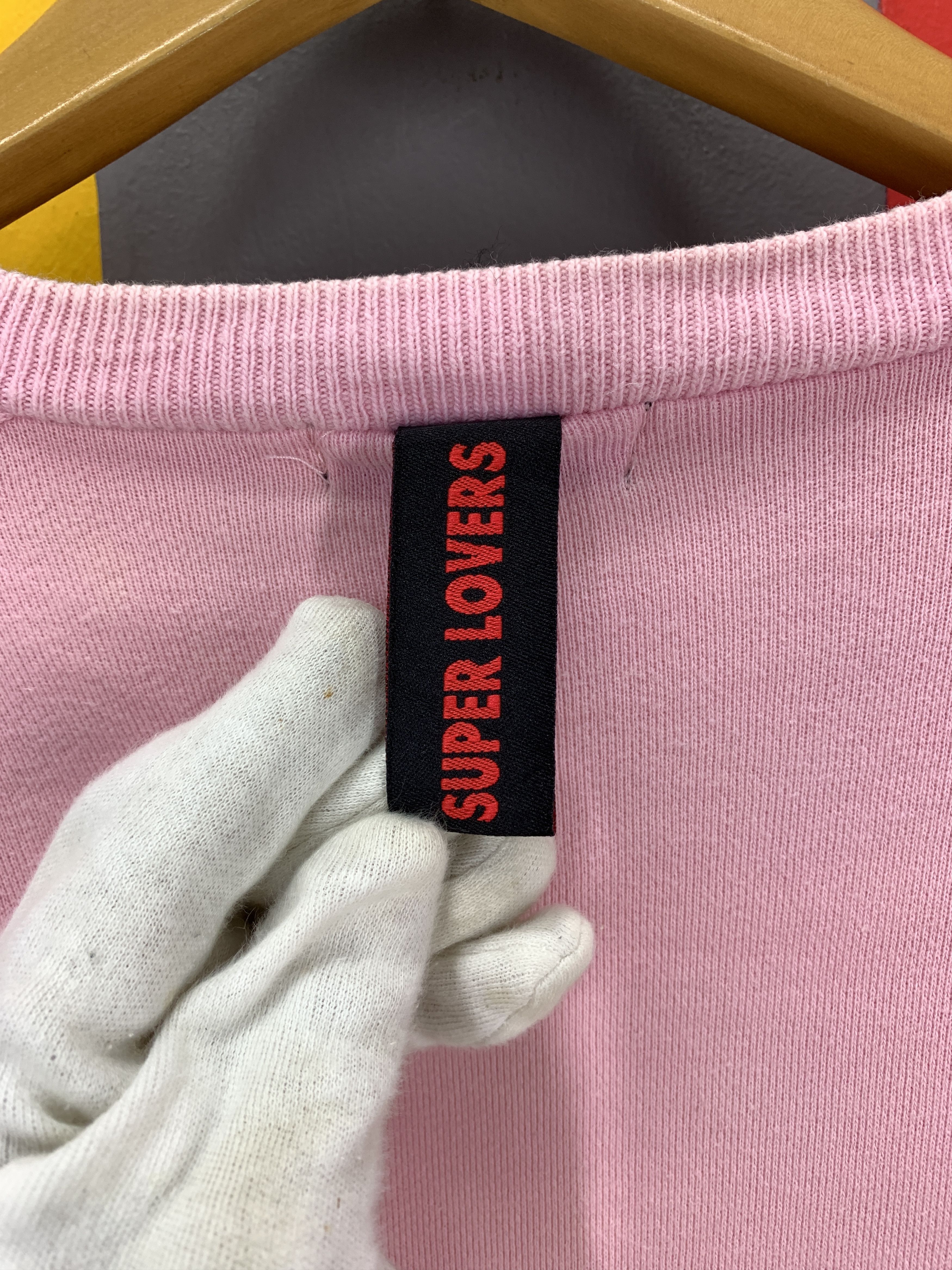 Super Lovers Vintage 1999 SUPER LOVERS Sweatshirt #1916/10 Size US XS / EU 42 / 0 - 8 Thumbnail