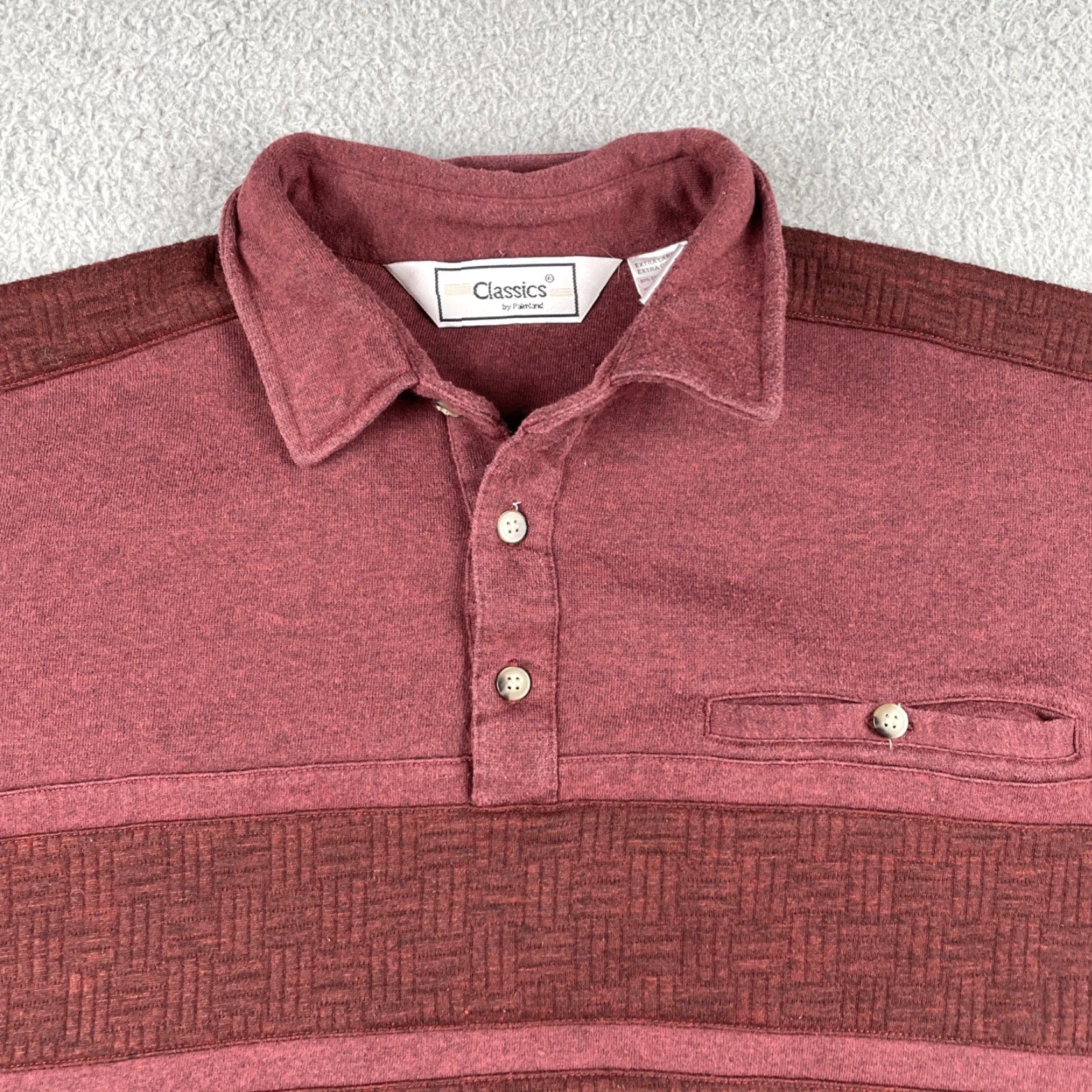 Vintage VINTAGE Palmland Sweater Mens XL Red Cotton Blend Ultra Soft Pullover Size US XL / EU 56 / 4 - 2 Thumbnail
