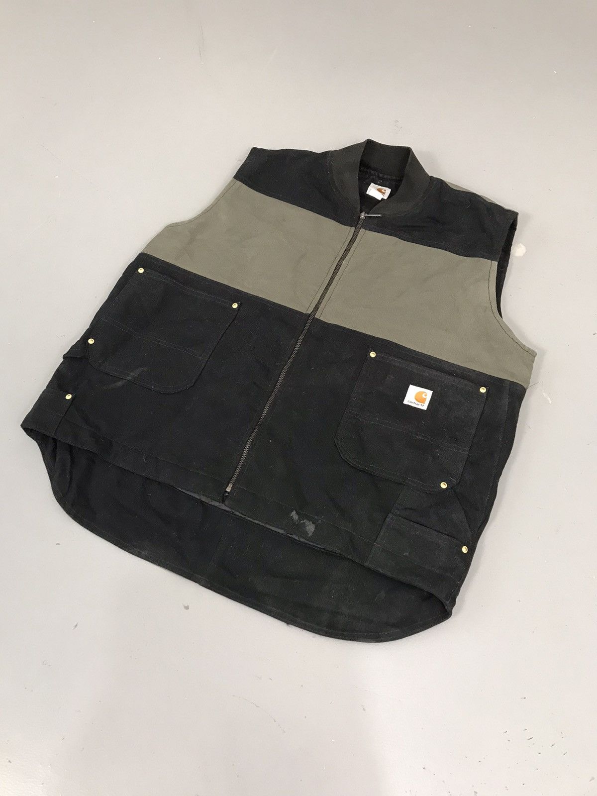 Carhartt × Designer × Vintage Vintage Carhartt work wear vest Size US M / EU 48-50 / 2 - 2 Thumbnail