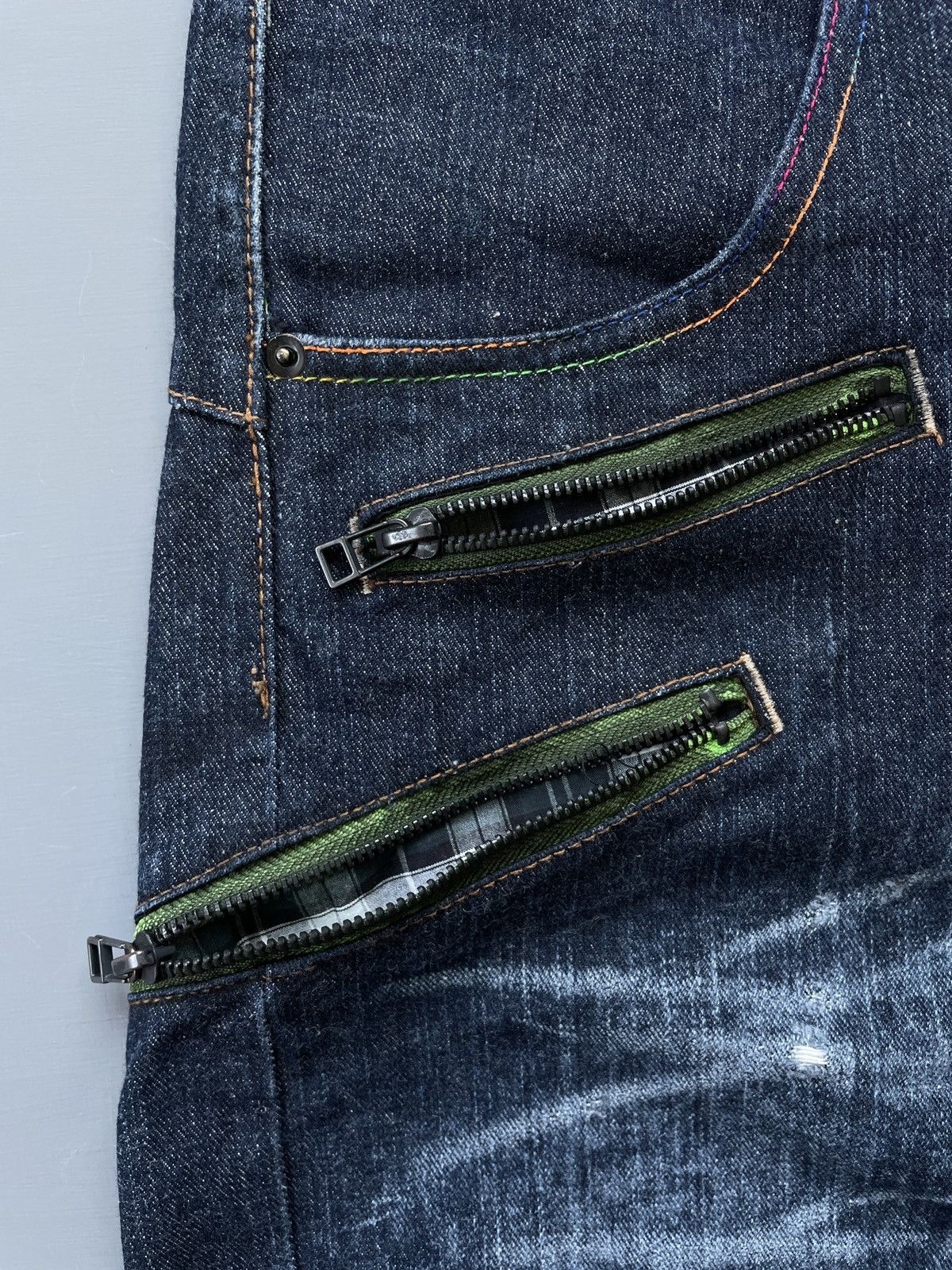 Hysteric Glamour Dominate Double Waist Jeans Size US 32 / EU 48 - 7 Thumbnail