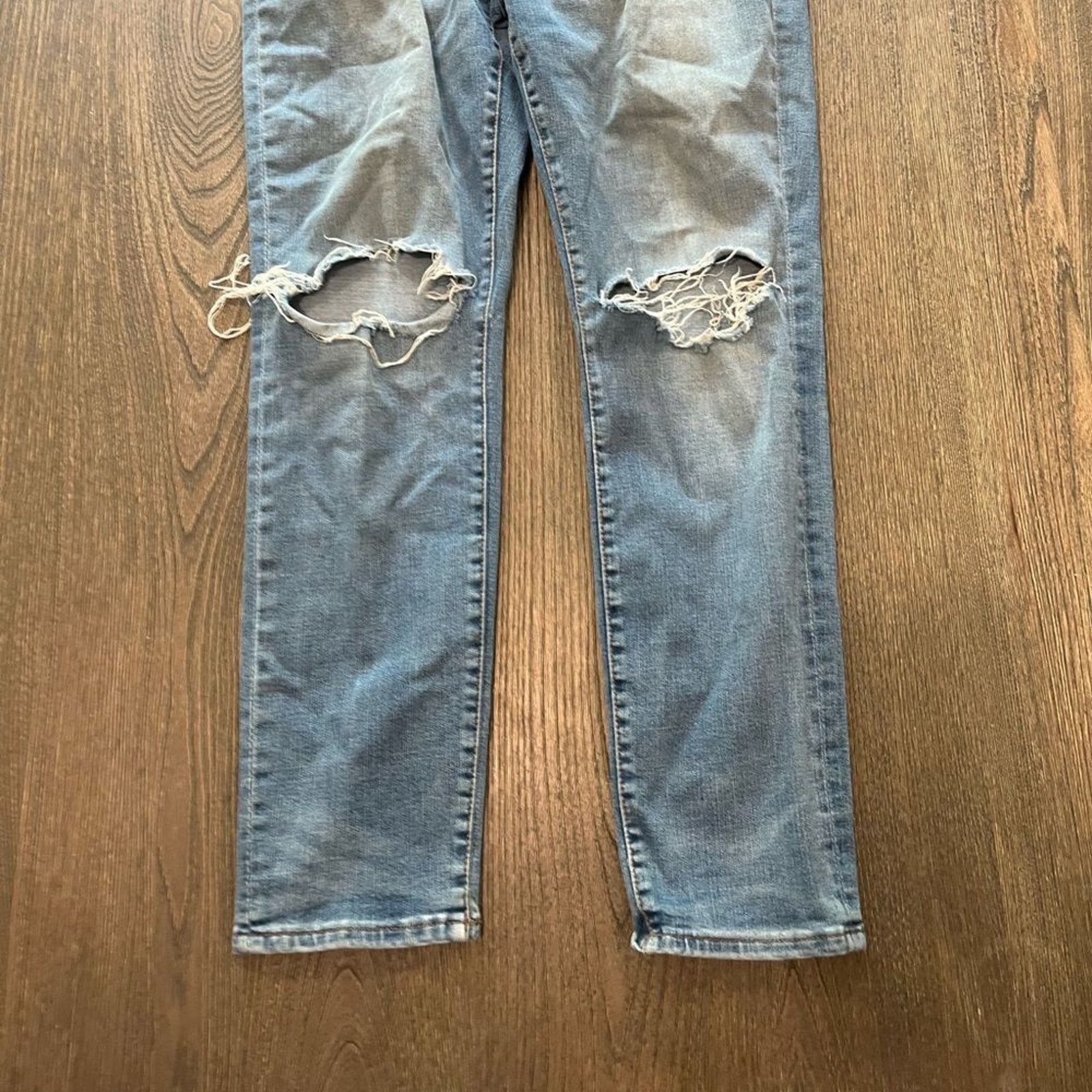 Aeropostale Aeropostale Super Skinny Jeans Distressed Size 32/30 Size US 32 / EU 48 - 2 Thumbnail