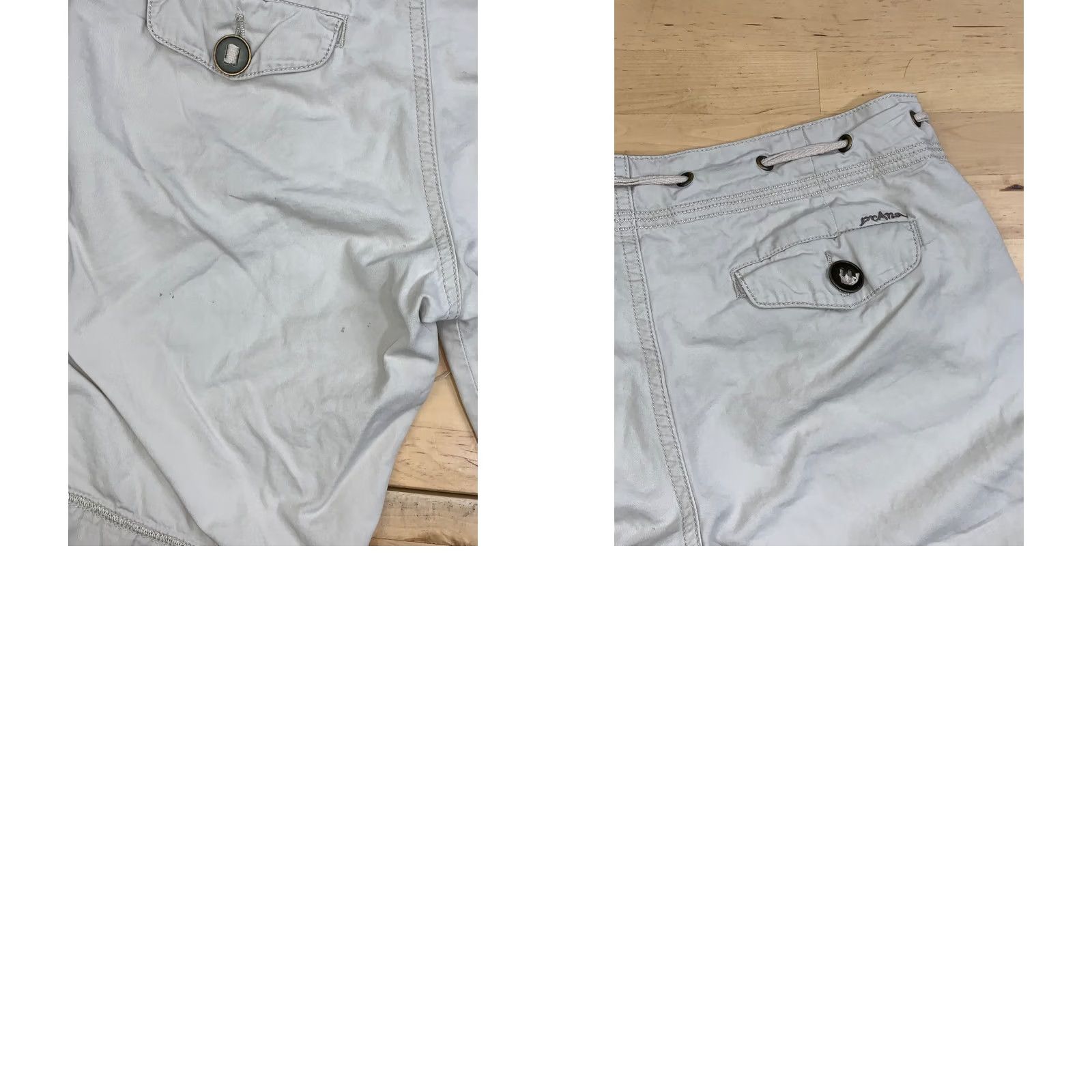 Prana prAna Bermuda Shorts Women 0 Beige Bermuda Casual Travel Outdoor 13265 Size 25" / US 0 / IT 36 - 8 Thumbnail