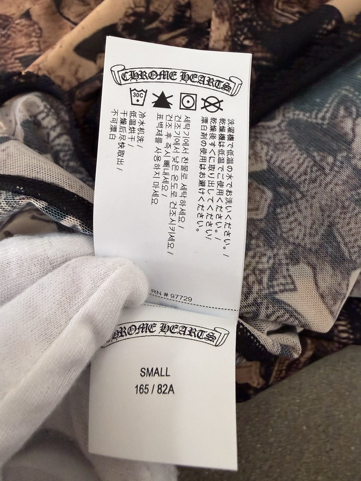 Chrome Hearts RARE!! Chrome Hearts All Over Cross Mesh Lace Slip Dress Size S / US 4 / IT 40 - 6 Thumbnail