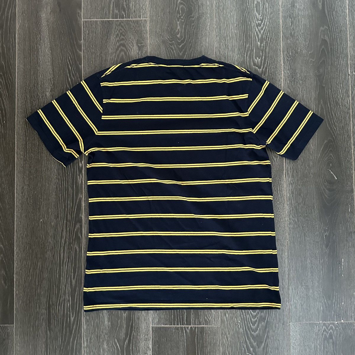 Scotch & Soda Scotch & Soda Black and Yellow Striped Tshirt Size L Size US L / EU 52-54 / 3 - 2 Thumbnail