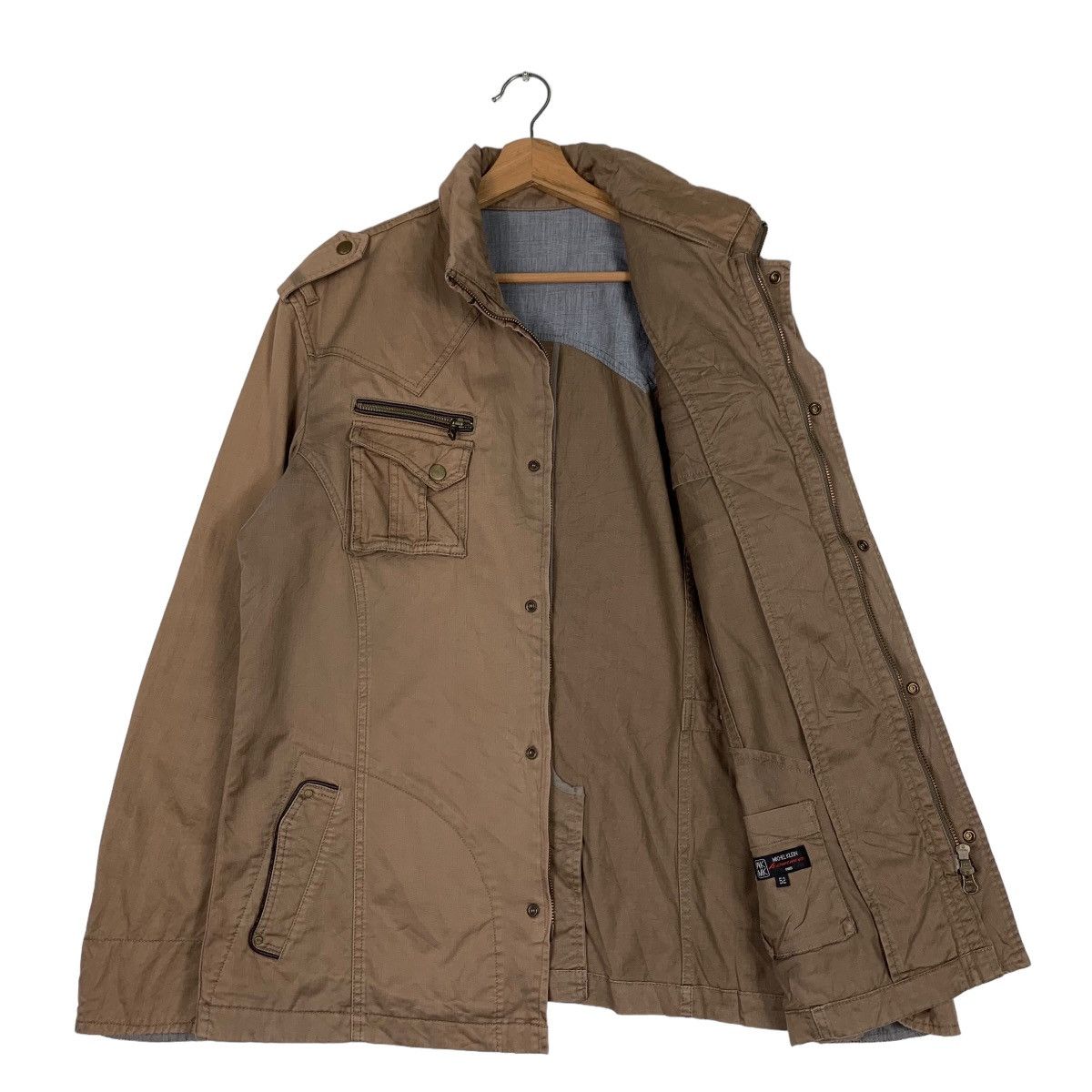 Michel Klein MICHEL KLEIN HOMME Paris Four Pocket Chore Jacket #0644-C30 Size US M / EU 48-50 / 2 - 9 Thumbnail