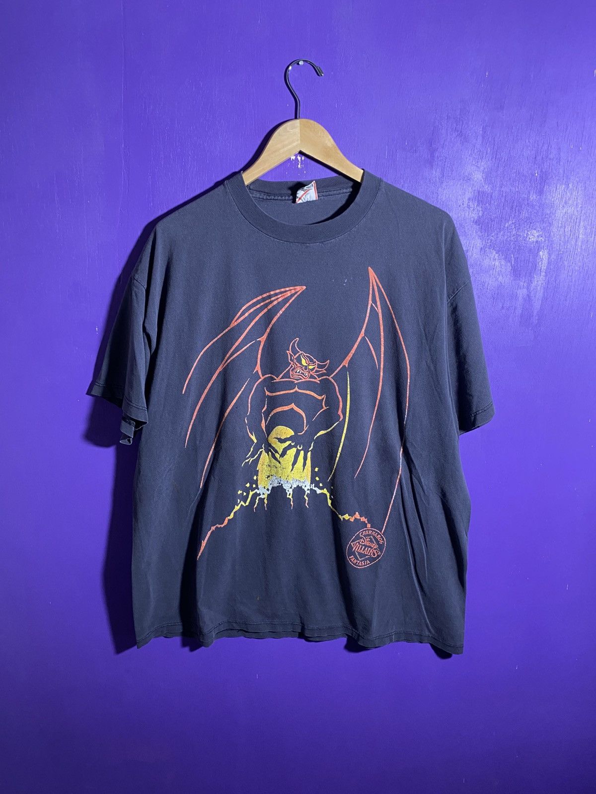 Vintage 90s Disney villains Chernabog t-shirt