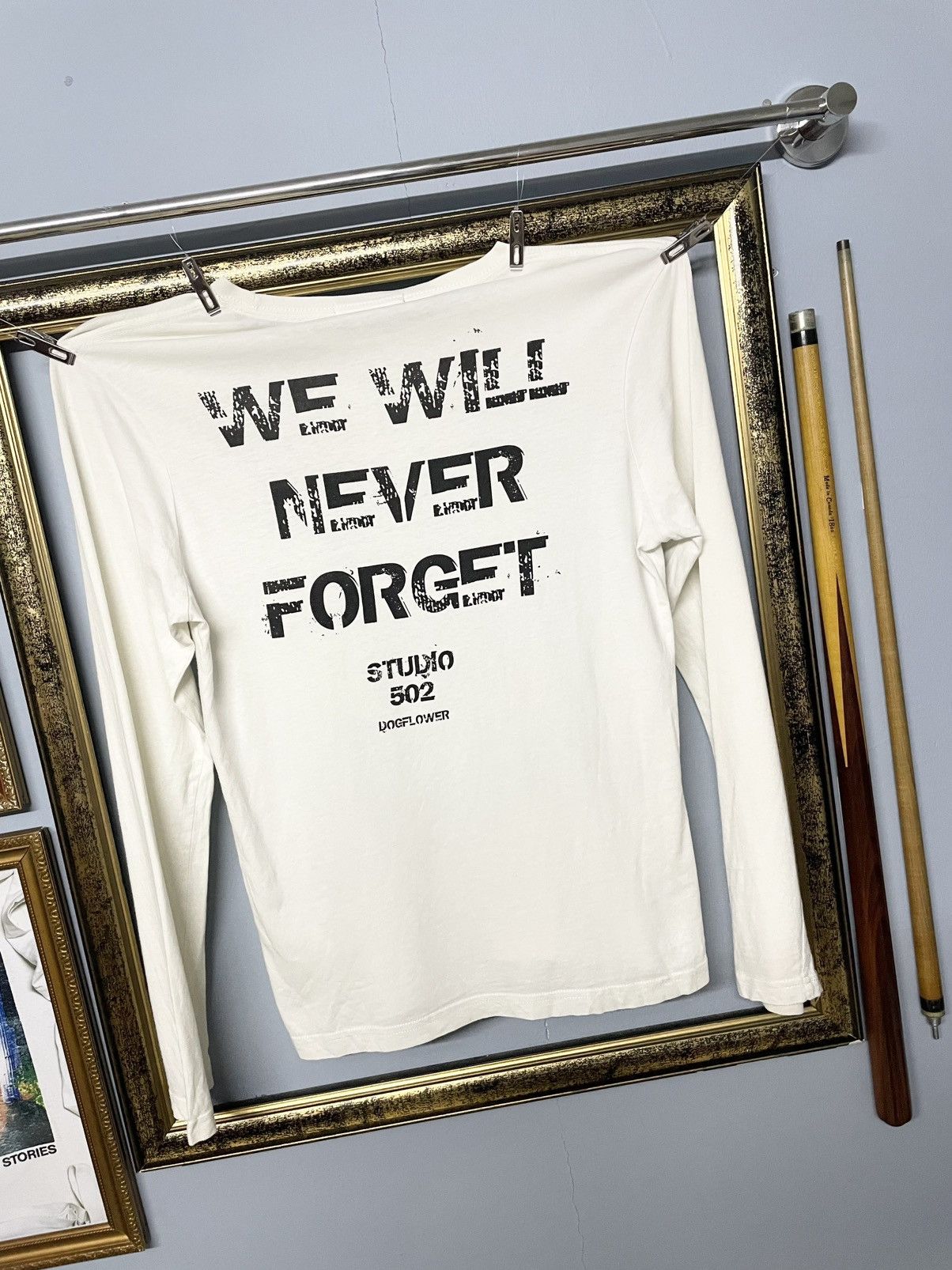 Hysteric Glamour Vintage Japan Designer Museum Design ‘LOVE DENIM’ Longsleeve Size US S / EU 44-46 / 1 - 9 Thumbnail