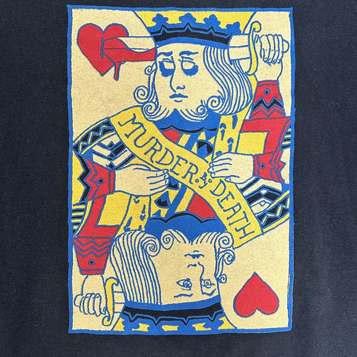 Vintage Vintage Fruit of the Loom Graphic Tee “Murder Death” Size US L / EU 52-54 / 3 - 2 Thumbnail