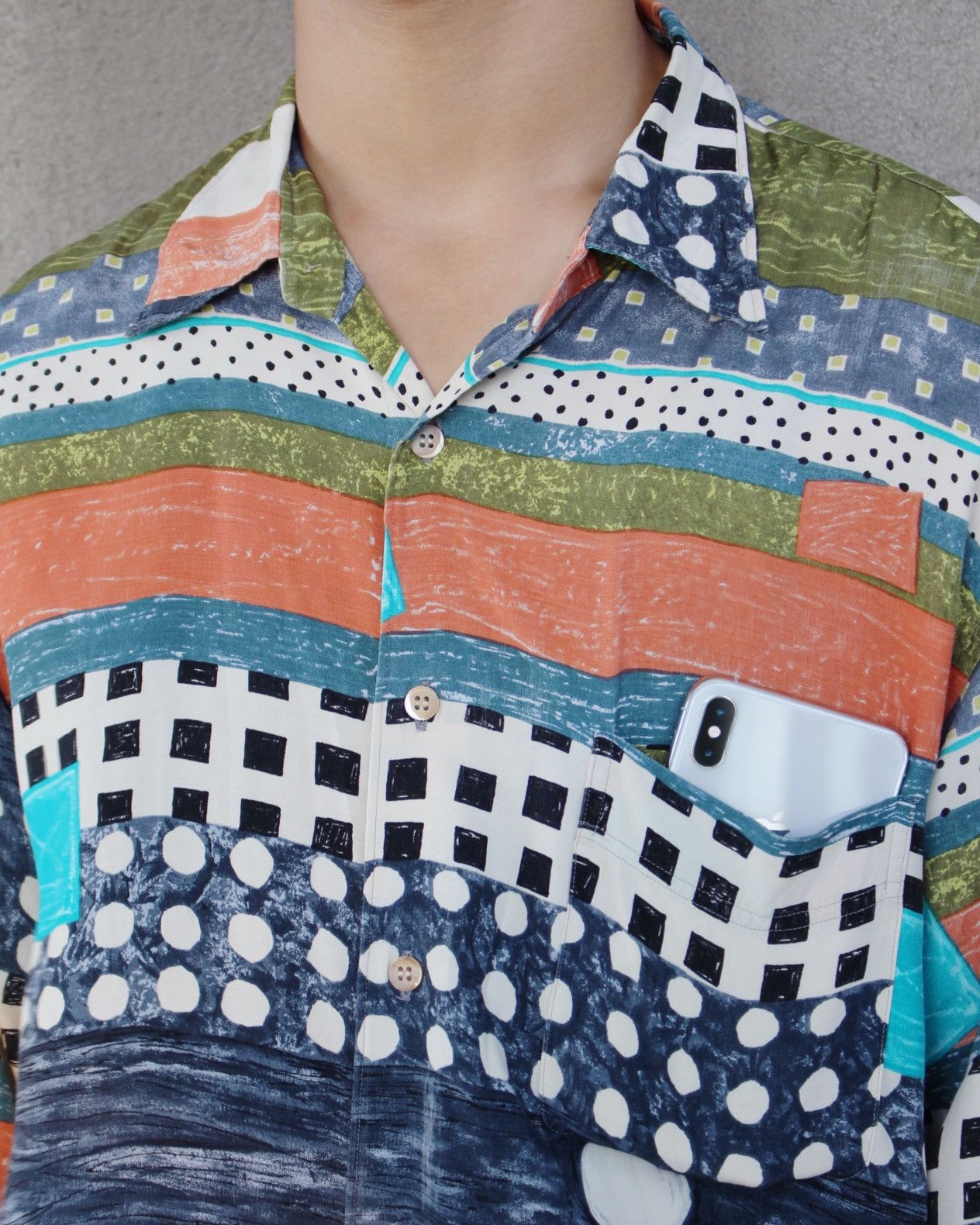 Comme Ca Ism × Japanese Brand × Vintage SS1992 COMME CA DU MODE RAYON OVP SHIRT Size US L / EU 52-54 / 3 - 6 Thumbnail