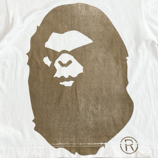 Bape 🔥Aoyama Limited🔥 NIGO Hand Printed MAD FACE T-shirt BAPE APE Size US M / EU 48-50 / 2 - 2 Thumbnail