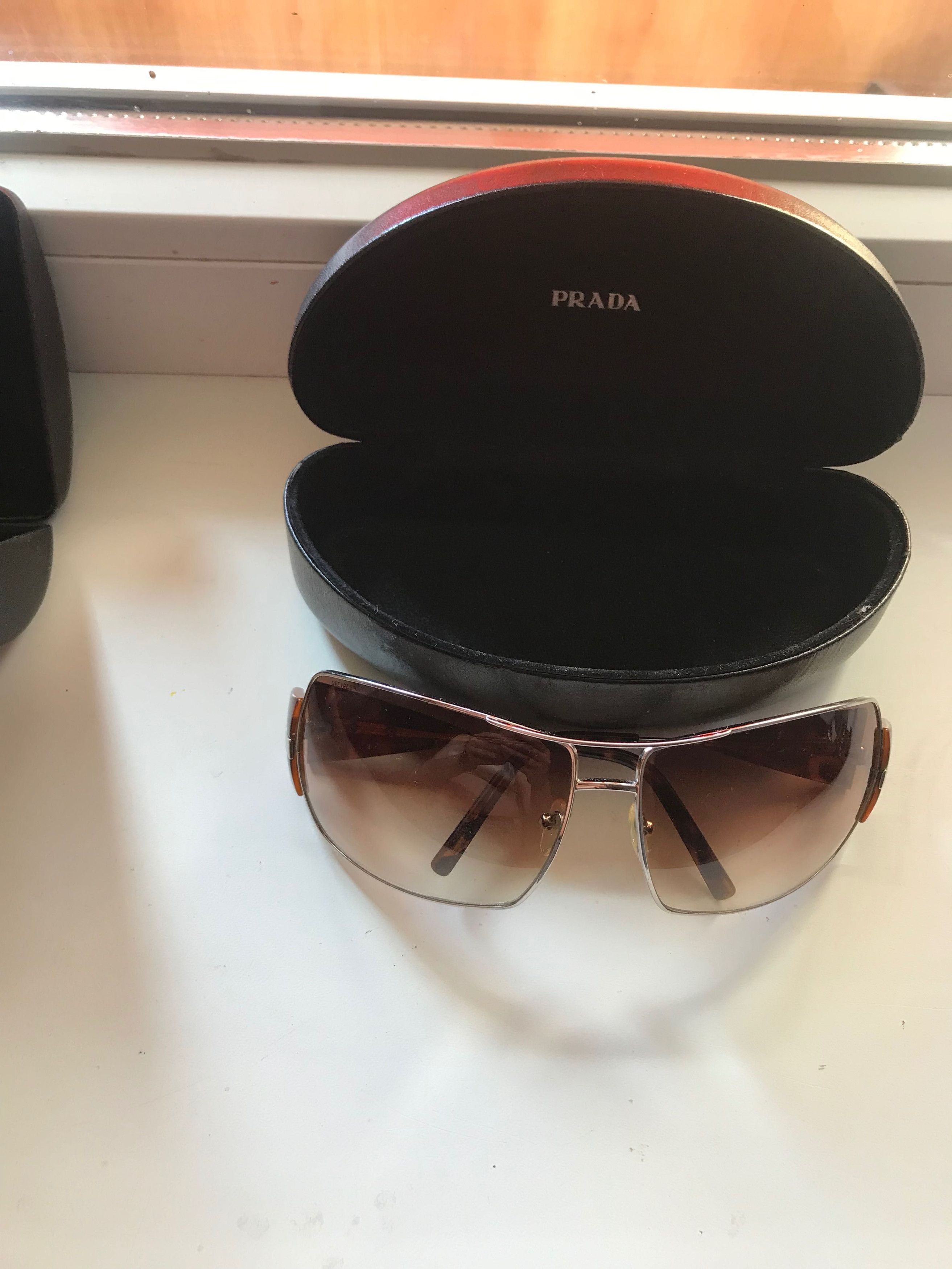 Prada Prada SPR68H Unisex Sunglasses Size ONE SIZE - 3 Thumbnail