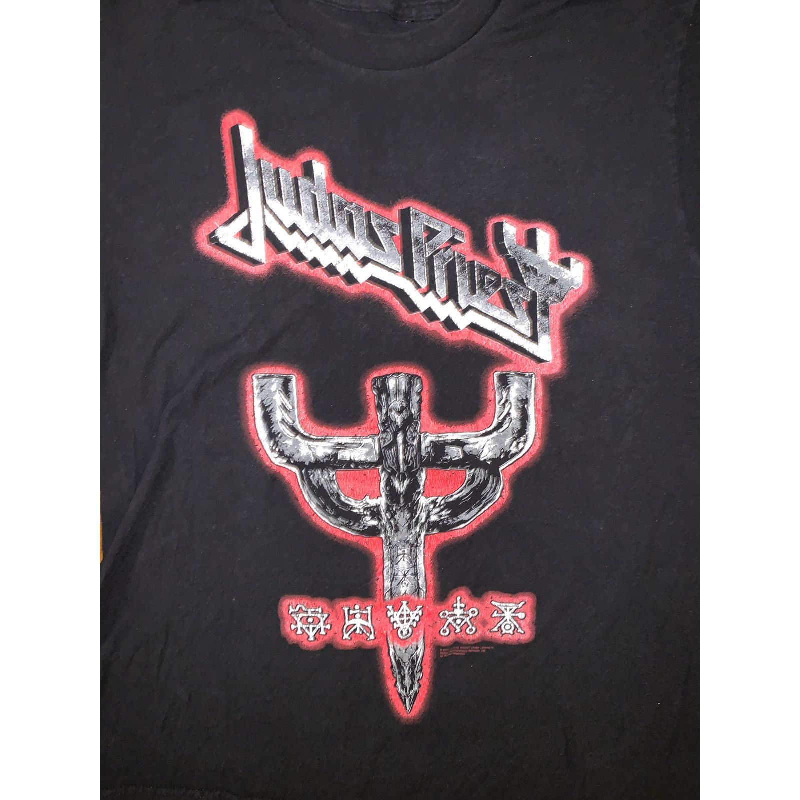 Band Tees Judas Priest Firepower Tour 2018 T Shirt Heavy Metal Tee M Size US M / EU 48-50 / 2 - 1 Thumbnail