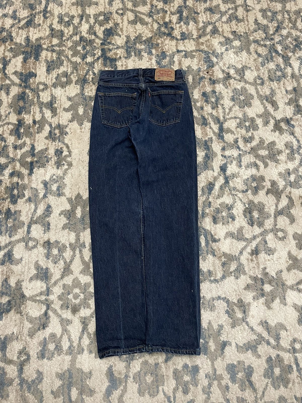 Levi's Vintage 90s Levi’s 501 Dark Wash Jeans 28X32 Silvertab Size US 28 / EU 44 - 6 Thumbnail