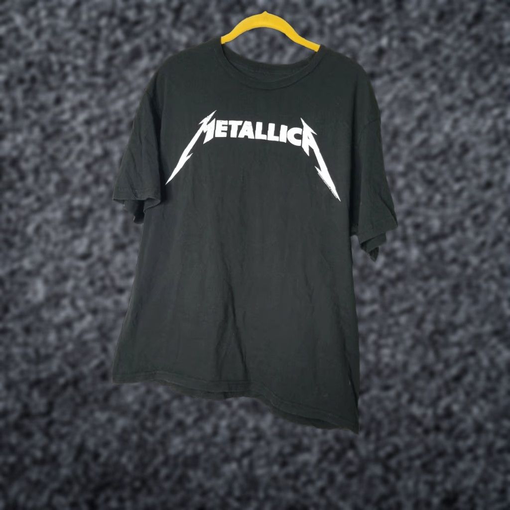 Bravado VINTAGE Bravado Metallica T-Shirt Black Adult XL Crew Neck Short Sleeve Lightning Logo 90s Mens Size US XL / EU 56 / 4 - 1 Thumbnail