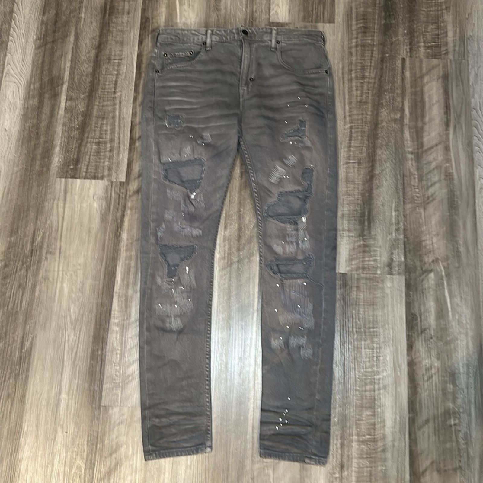 Prps PRPS Skinny Stretch Destroyed Painter Jeans (NWOT) - 36 Size US 36 / EU 52 - 2 Thumbnail