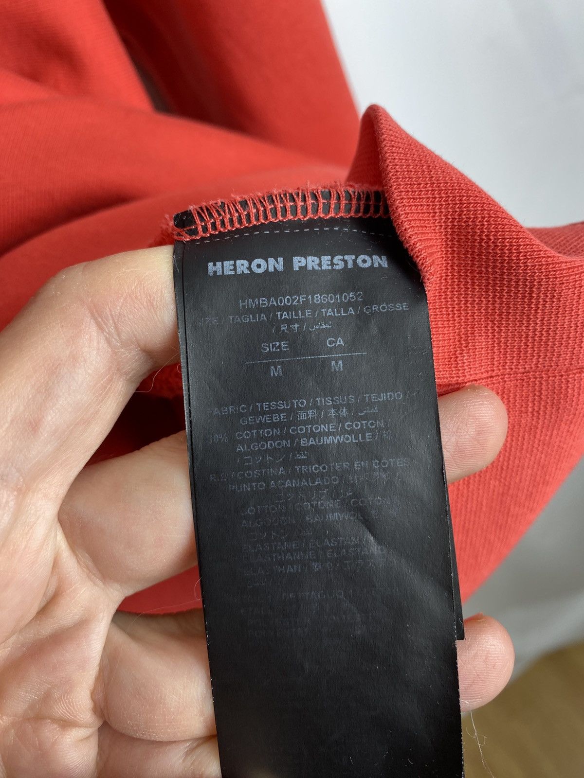 Heron Preston Heron Preston Nasa Sweatshirt Men size M Size US M / EU 48-50 / 2 - 12 Thumbnail