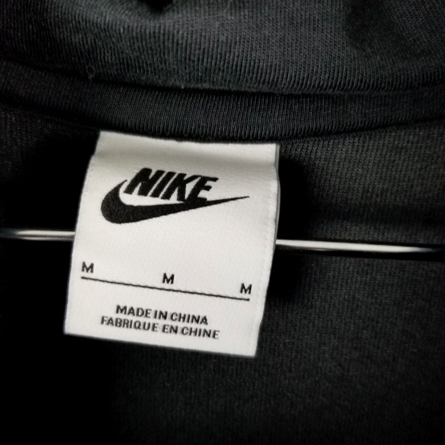 Nike Nike Sportswear Hoodie Mens M Black Terry Cloth Pullover Sweatshirt 90s? Size US M / EU 48-50 / 2 - 3 Thumbnail