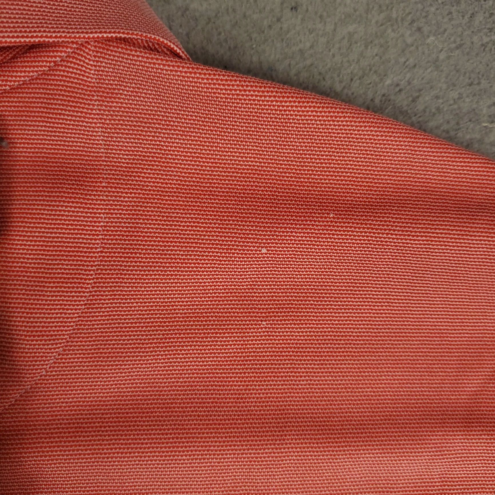 Nike Nike Golf Polo Shirt Mens M Orange Swoosh Dri-Fit Short Sleeve Classic Striped Polo Mens Medium Orange Nike Dri-Fit Golf Shirt Size US M / EU 48-50 / 2 - 3 Thumbnail