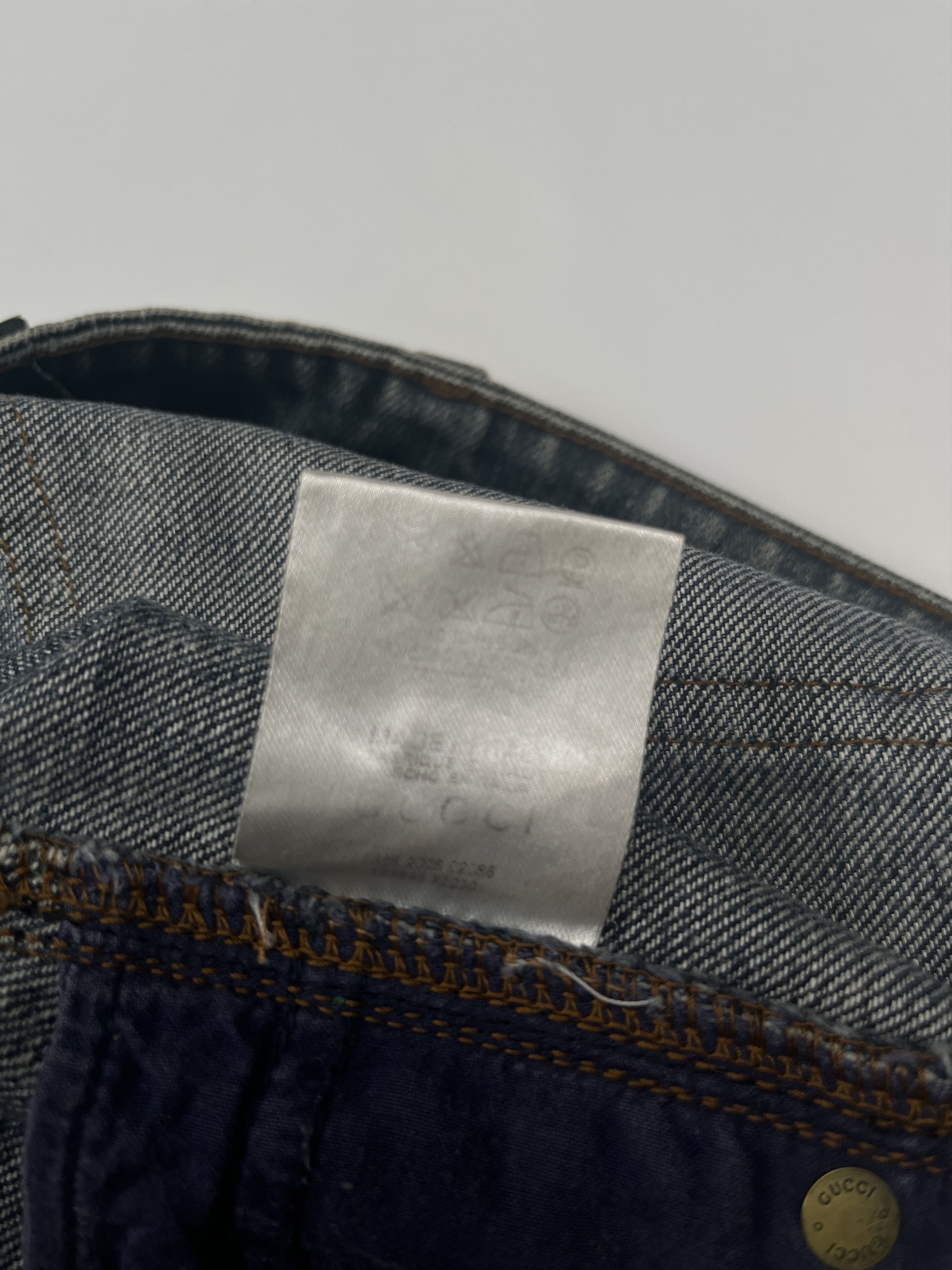 Gucci Gucci Blue Washed Jeans Size 26" / US 2 / IT 38 - 7 Thumbnail