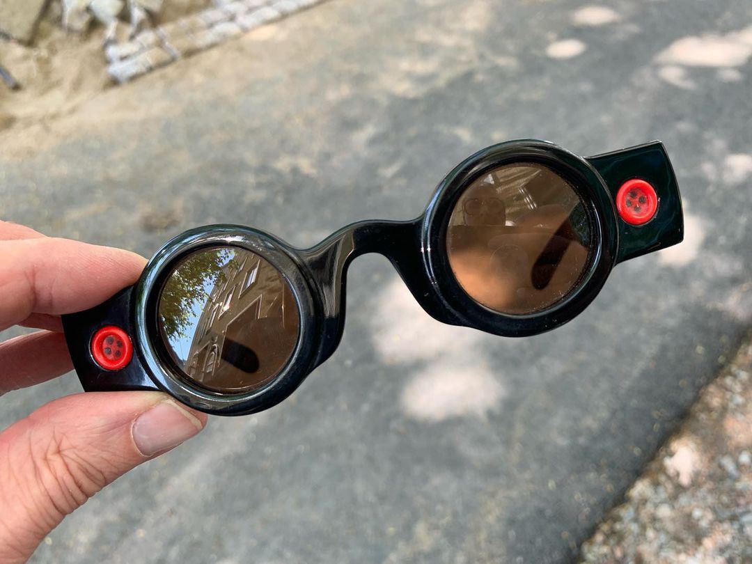 Patrick Kelly Paris Peanut 25 Vintage Sunglasses