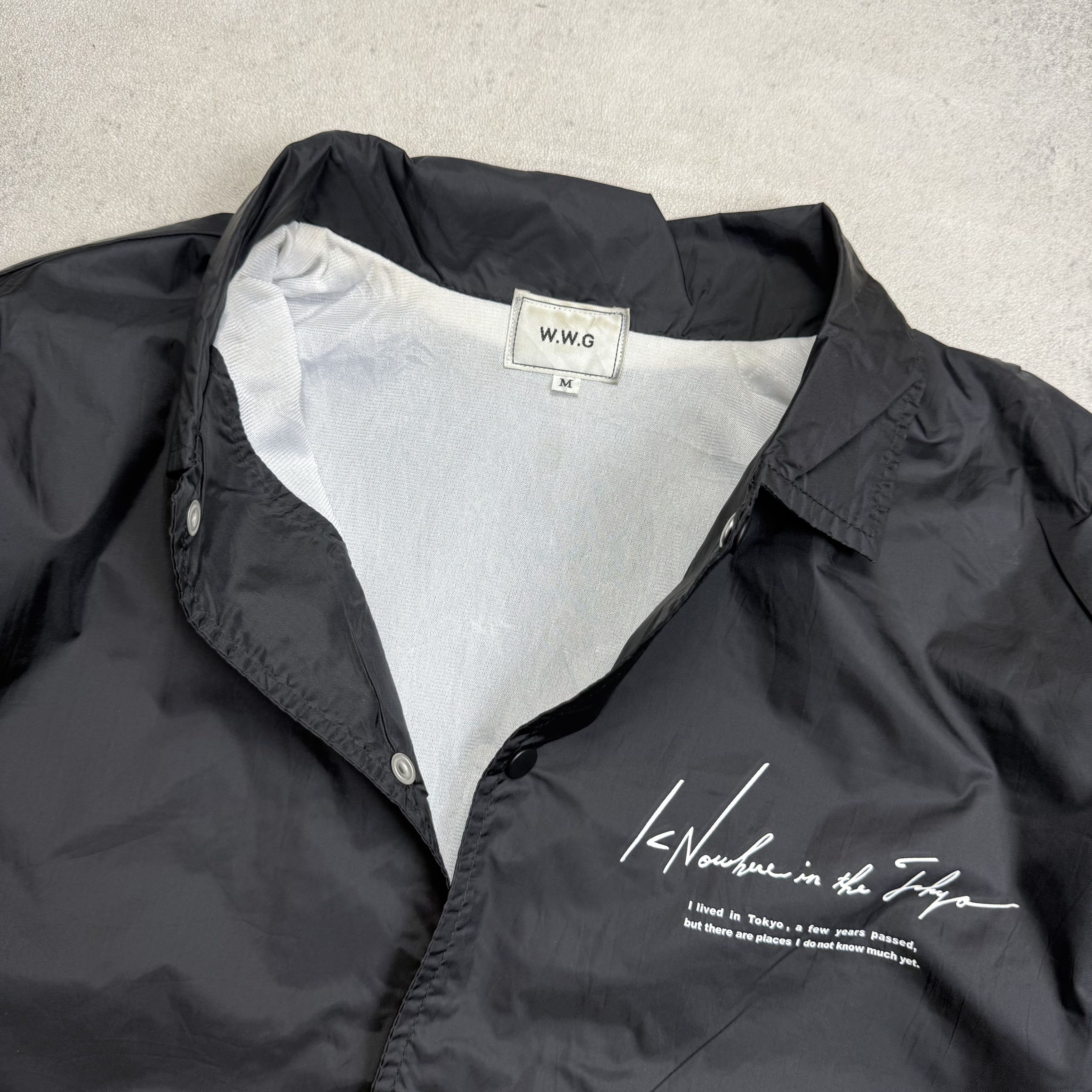 Japanese Brand W.W.G Tokyo Coach Jacket Size US M / EU 48-50 / 2 - 5 Thumbnail