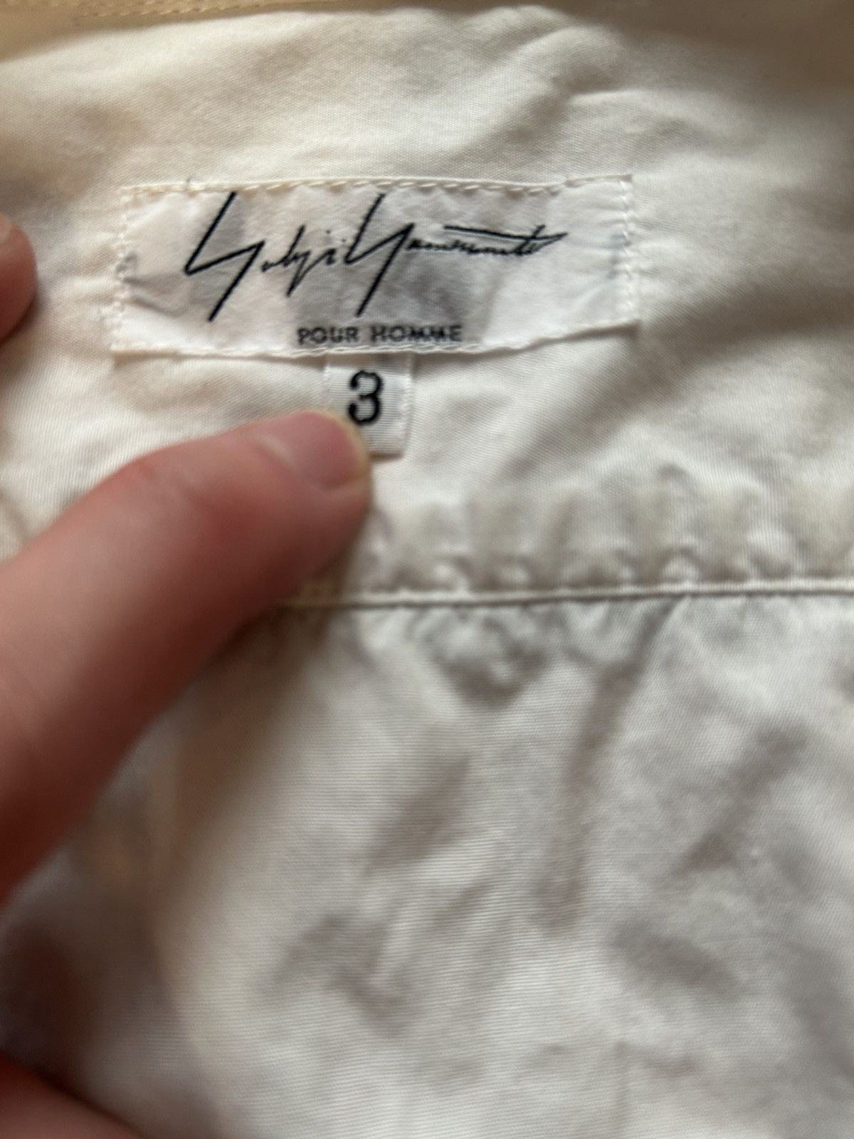 Yohji Yamamoto YYPH Contrast Shirt Size US M / EU 48-50 / 2 - 3 Thumbnail