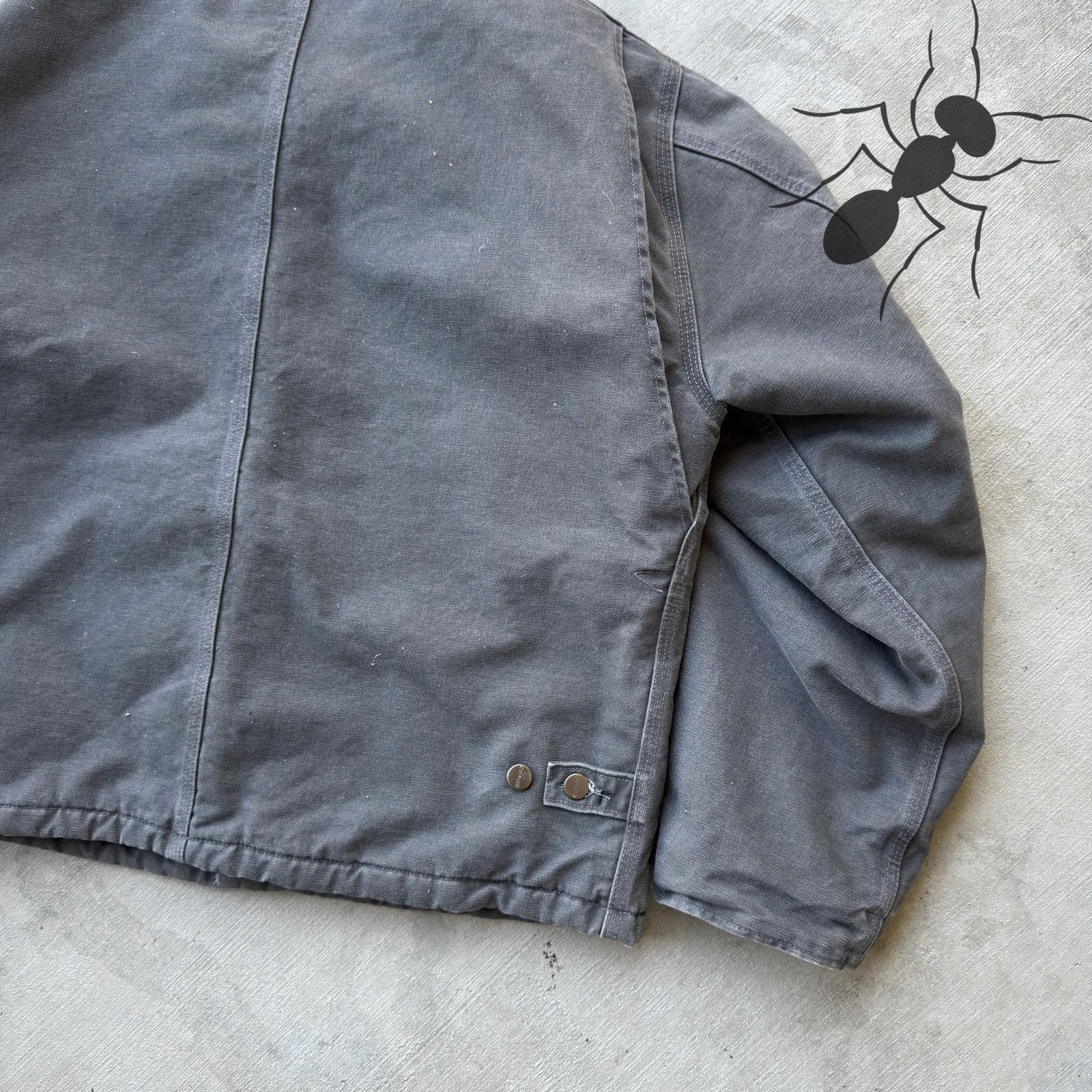 Carhartt × Vintage Carhartt J22 GVL gray Arctic work wear jacket Size US XL / EU 56 / 4 - 8 Thumbnail