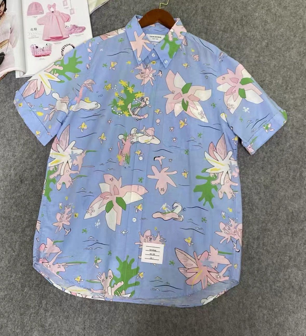 Thom Browne Thom browne Island shirt 2504-Nextarrow Size US L / EU 52-54 / 3 - 1 Thumbnail