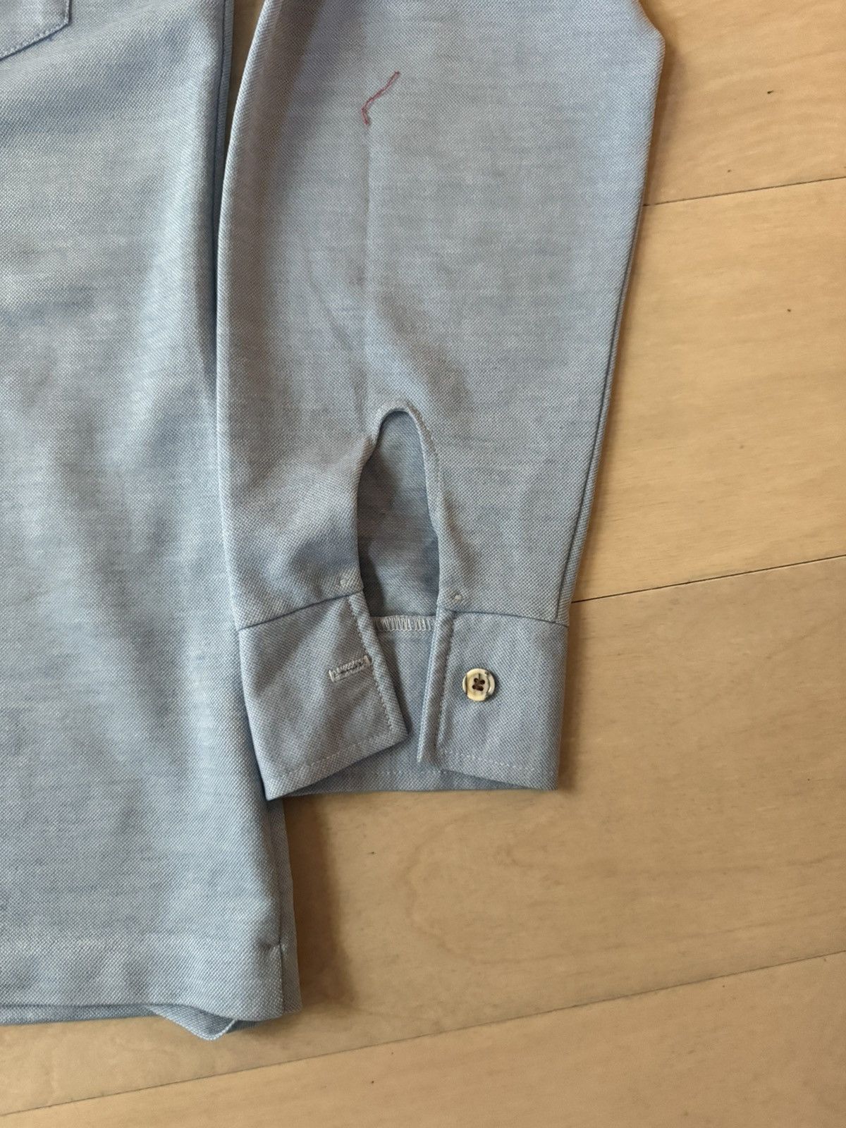 Levi's Vintage Clothing Vintage 70's Blue Levi's long sleeve polo Size US L / EU 52-54 / 3 - 4 Thumbnail