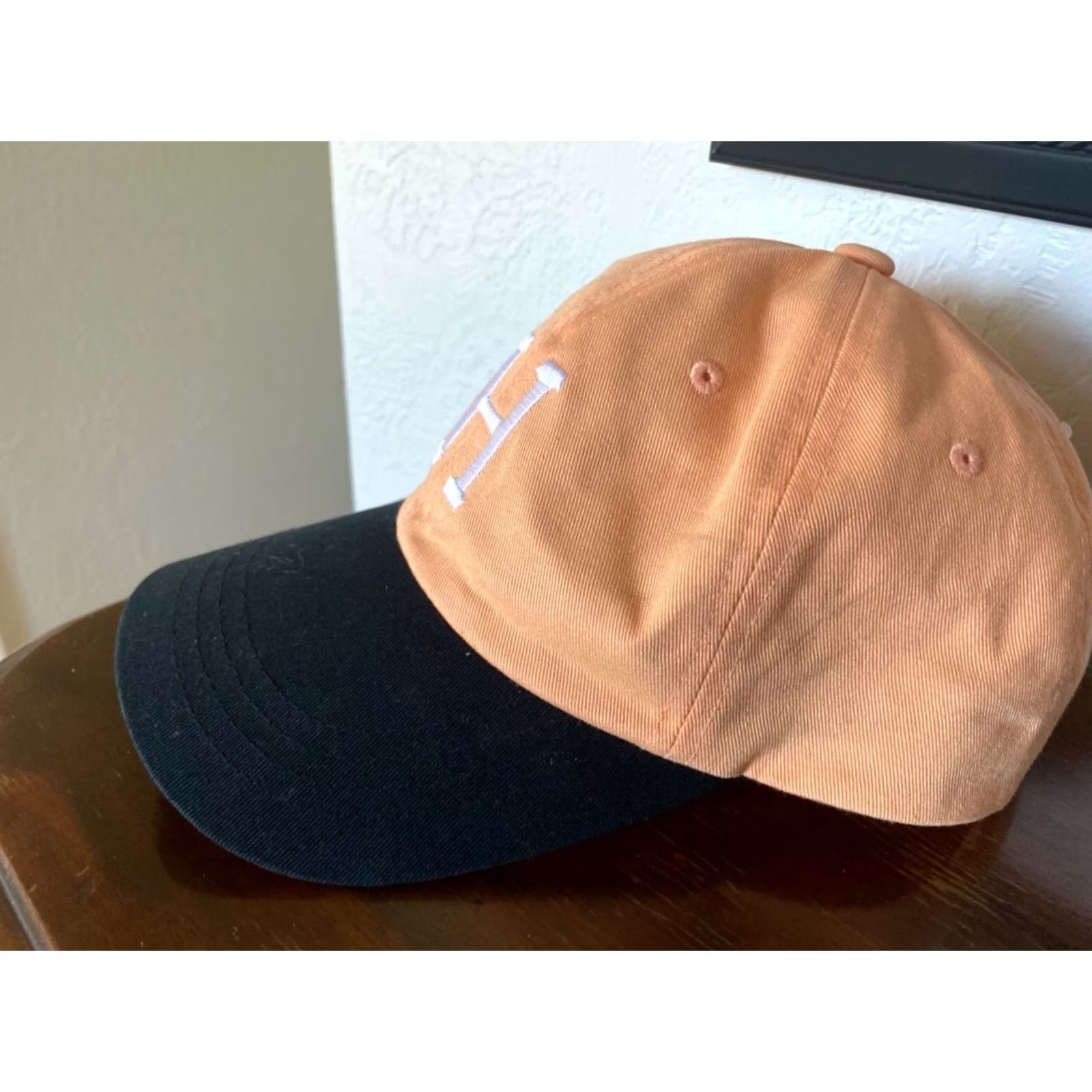 Huf VINTAGE Huf Hat Customade Adjustable Classic Orange H Logo Strapback Cap Size ONE SIZE - 2 Thumbnail