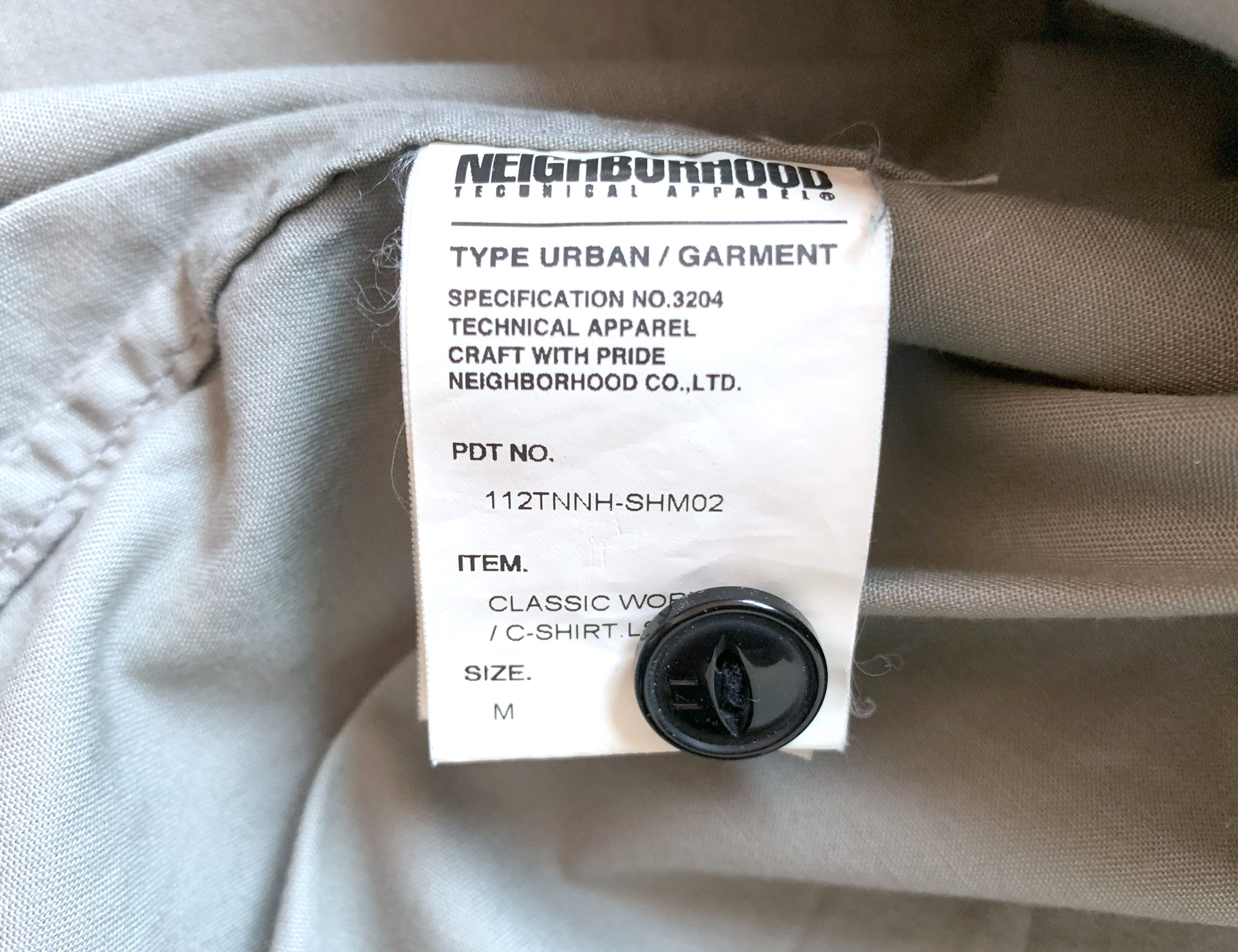 Neighborhood Neighborhood Japan 2011aw classic work shirt, size M Size US M / EU 48-50 / 2 - 11 Thumbnail