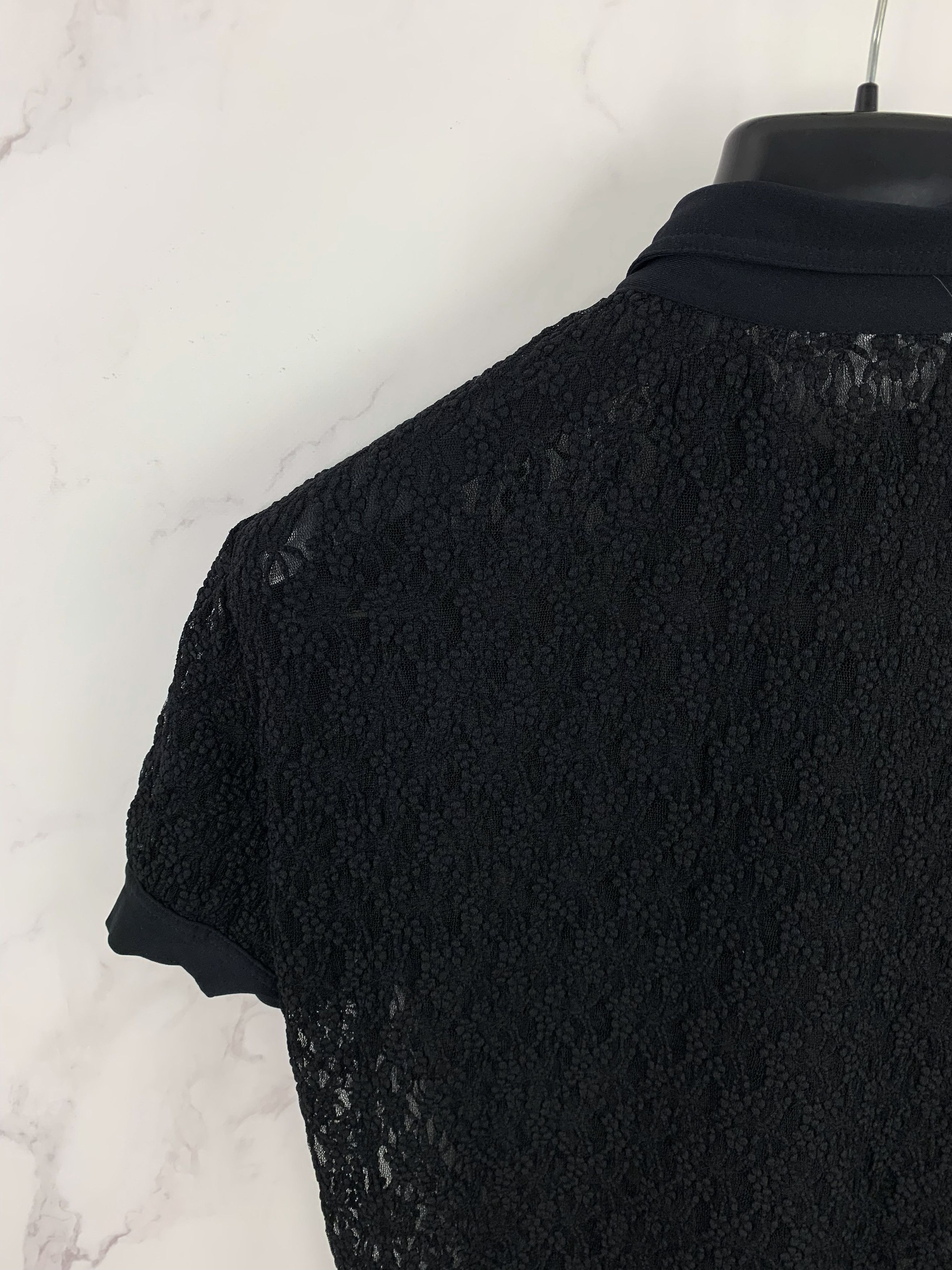 Dolce & Gabbana Vintage Dolce Gabbana Crochet Button Shirt Size S Size S / US 4 / IT 40 - 8 Thumbnail