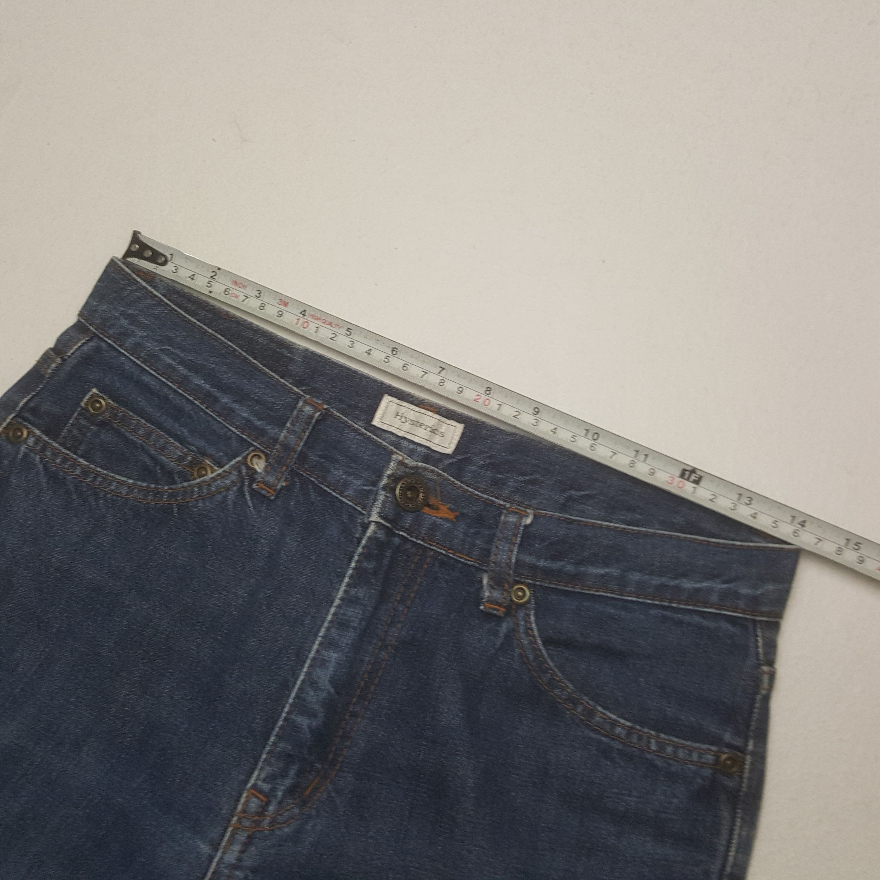 Hysteric Glamour × Vintage Vintage Hysteric Glamour Custom Art Logo Pocket Denim Jeans Size 28" / US 6 / IT 42 - 7 Thumbnail