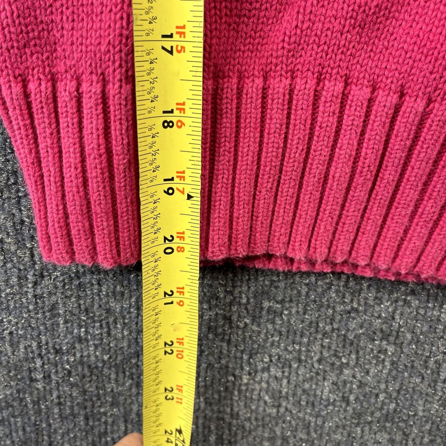 Polo Ralph Lauren Ralph Lauren Sport Sweater Womens Medium Pink Shawl Collar Cotton Pullover Size M / US 6-8 / IT 42-44 - 4 Thumbnail