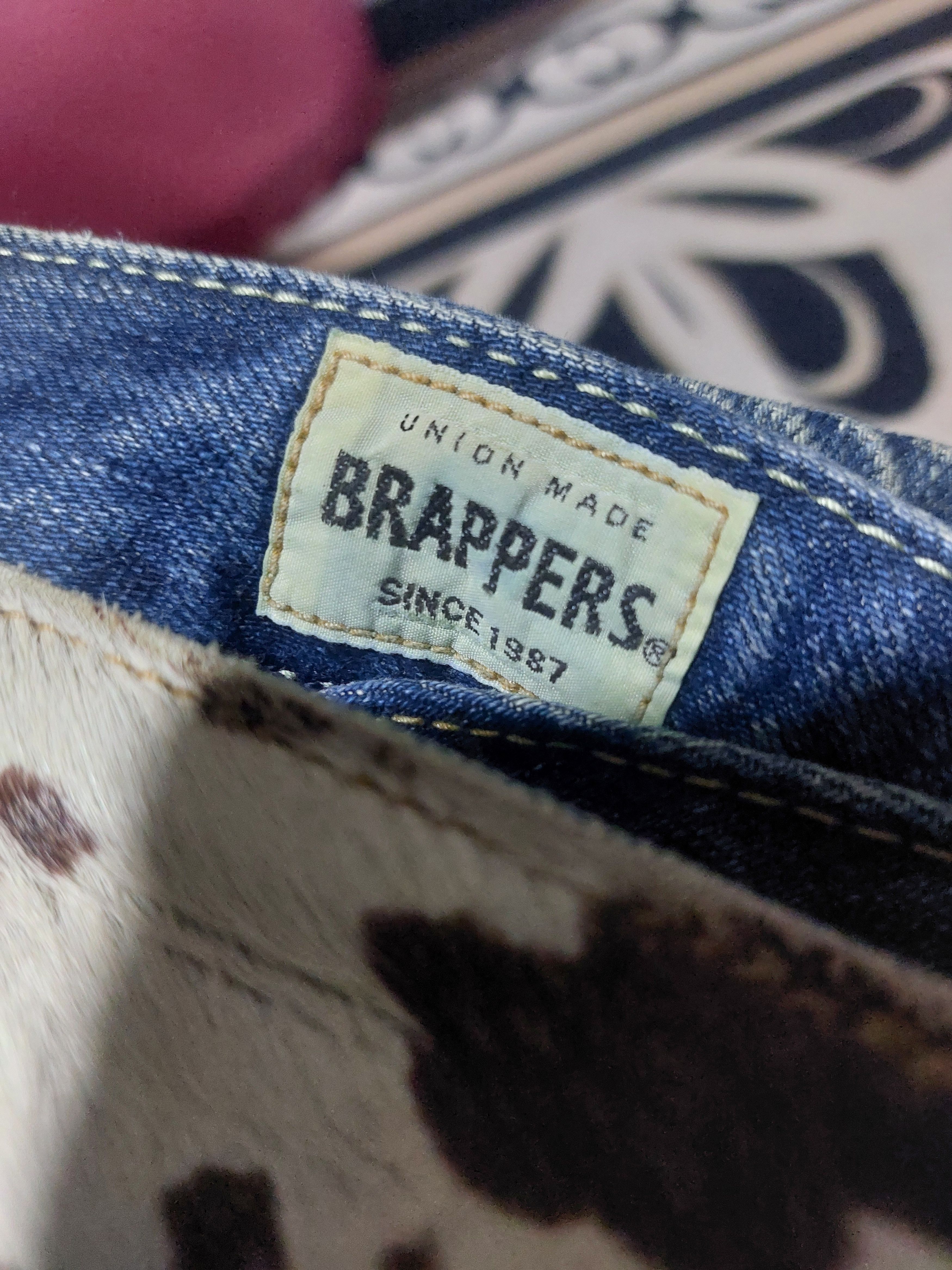 Japanese Brand UNION MADE BRAPPERS BIG JOHN JEANS Size US 30 / EU 46 - 14 Thumbnail