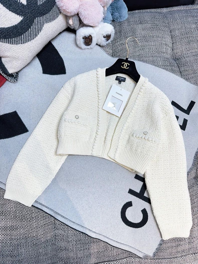 Chanel Chanel 22s spring and summer show beige high-waisted knitt Size XS / US 0-2 / IT 36-38 - 7 Thumbnail