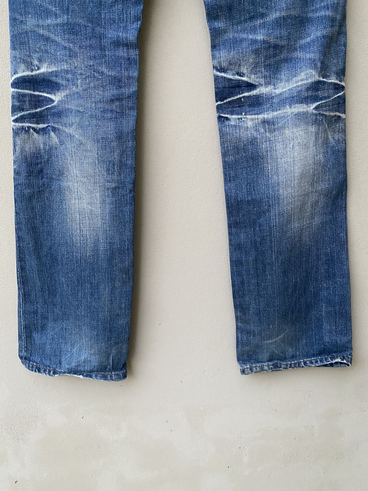 Japanese Brand RARE JACK ROSE NICE DESIGN DISTRESSED JEANS Size US 31 - 11 Thumbnail