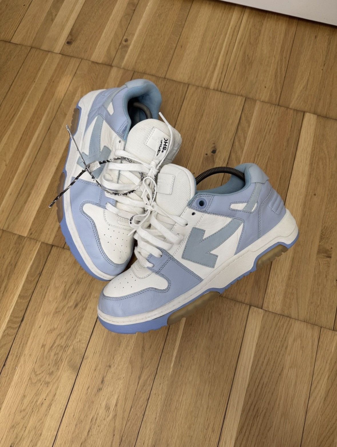 Off-White Off White Out of Office Low 'Light Blue' | SOLID CONDITION Size US 10.5 / EU 43-44 - 2 Thumbnail