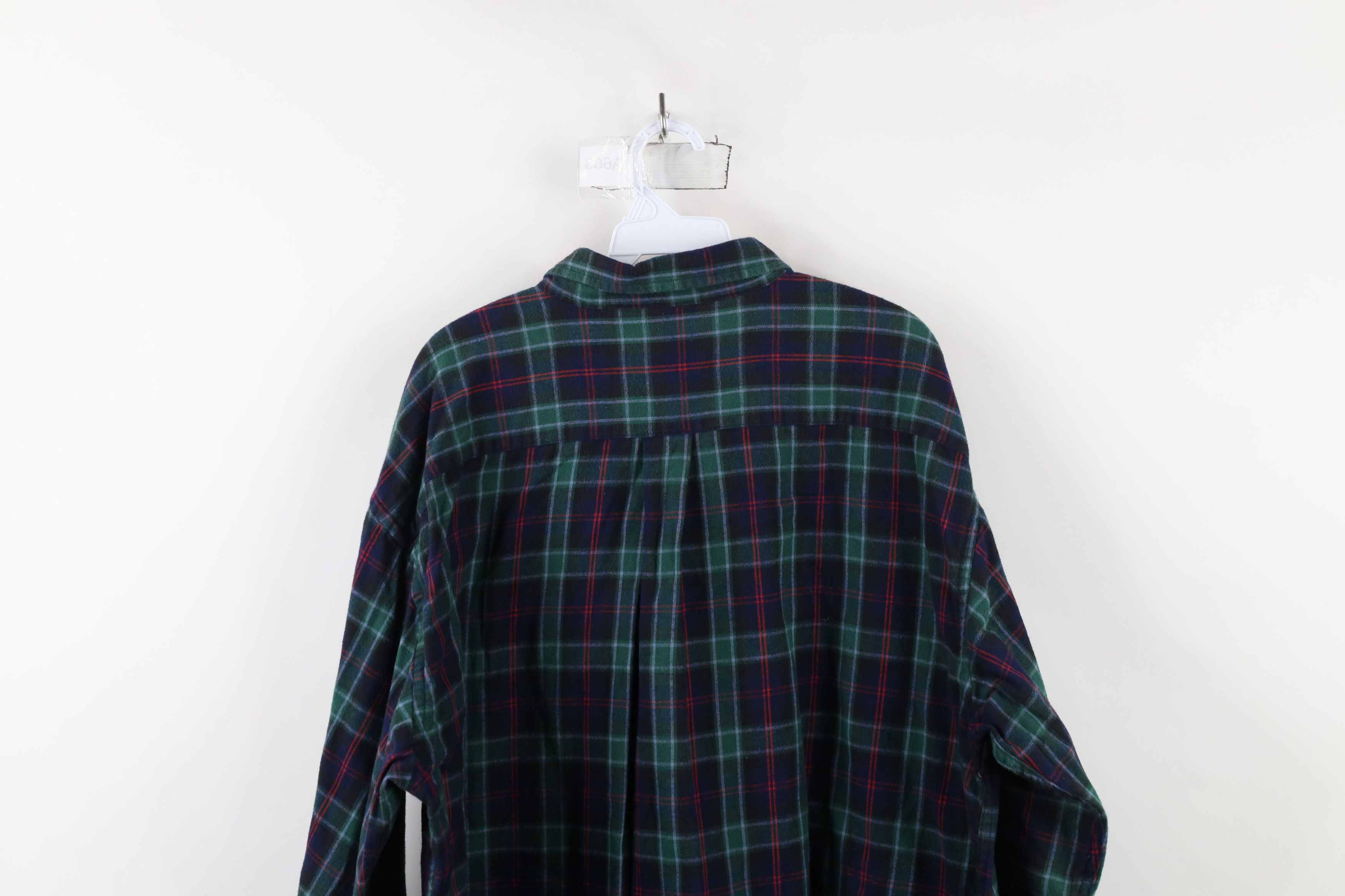 Cabelas × Vintage Vintage 90s Cabelas Flannel Collared Button Down Shirt Plaid Size US XL / EU 56 / 4 - 9 Thumbnail