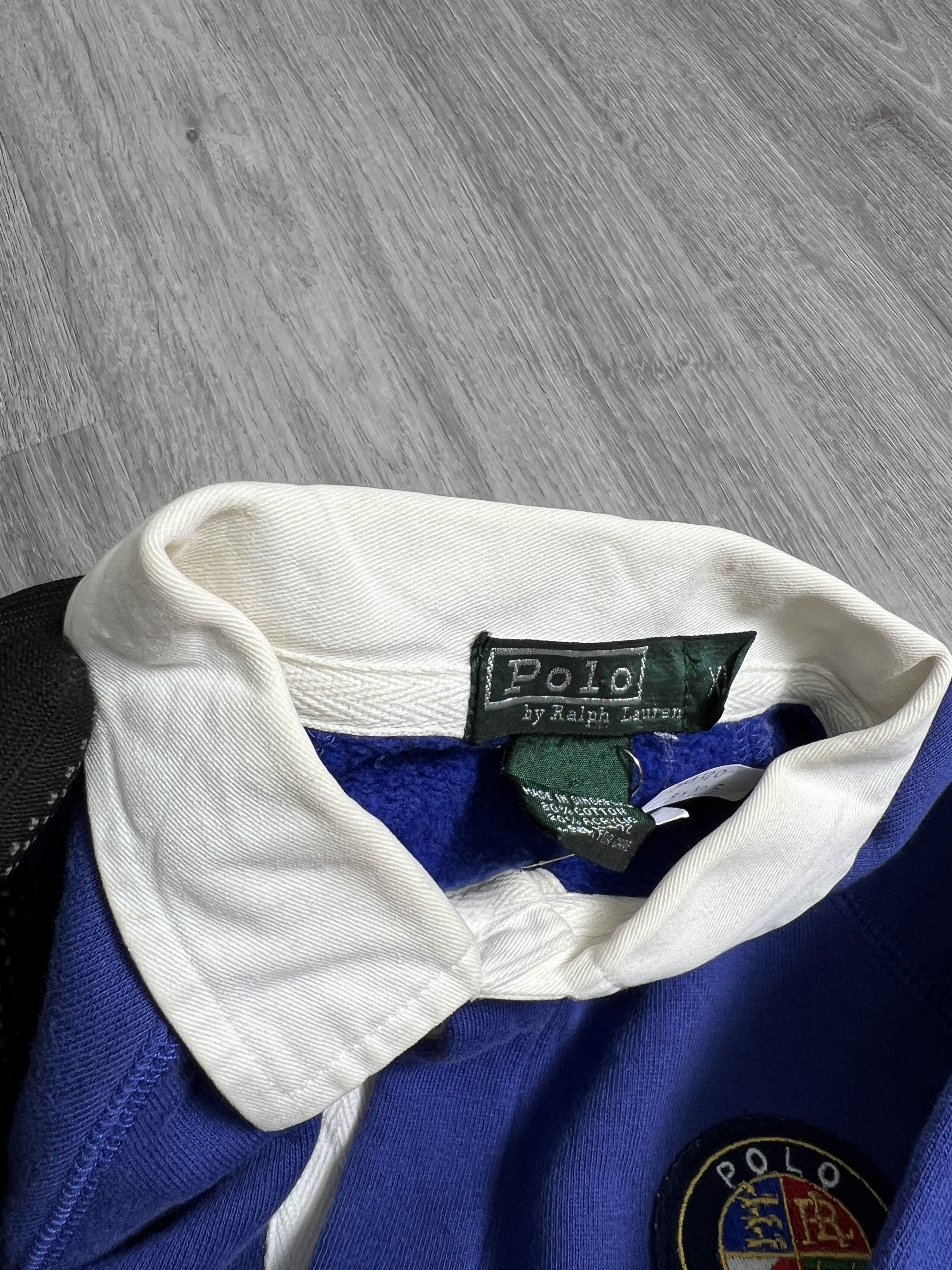 Polo Ralph Lauren VTG Polo Ralph Lauren Cookie Logo Rugby Shirt (XL) JKA320 Size US XL / EU 56 / 4 - 10 Thumbnail
