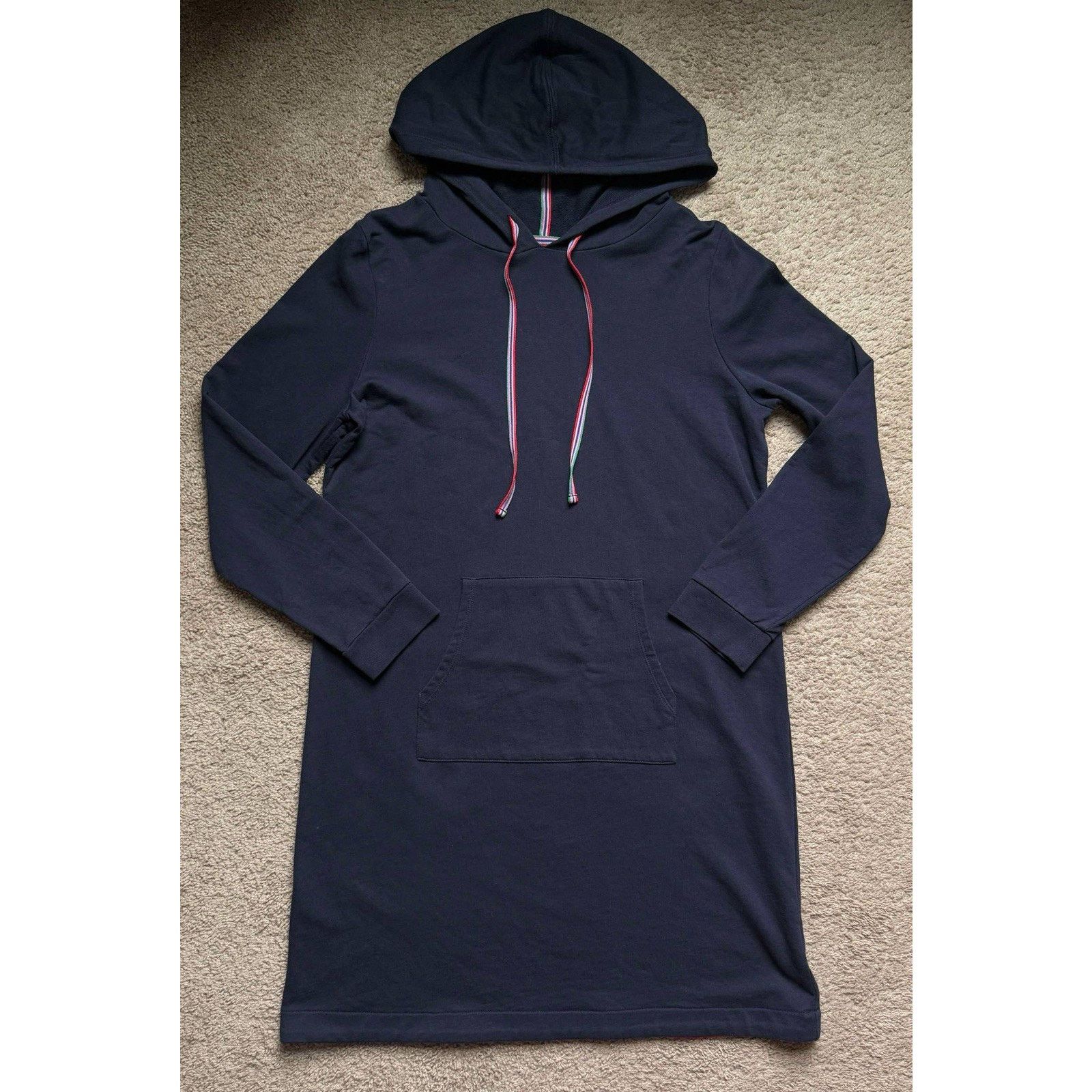 Boden BODEN Oriel Sweatshirt Hoodie Dress Navy Blue Women Sz 12 Size XL / US 12-14 / IT 48-50 - 3 Thumbnail