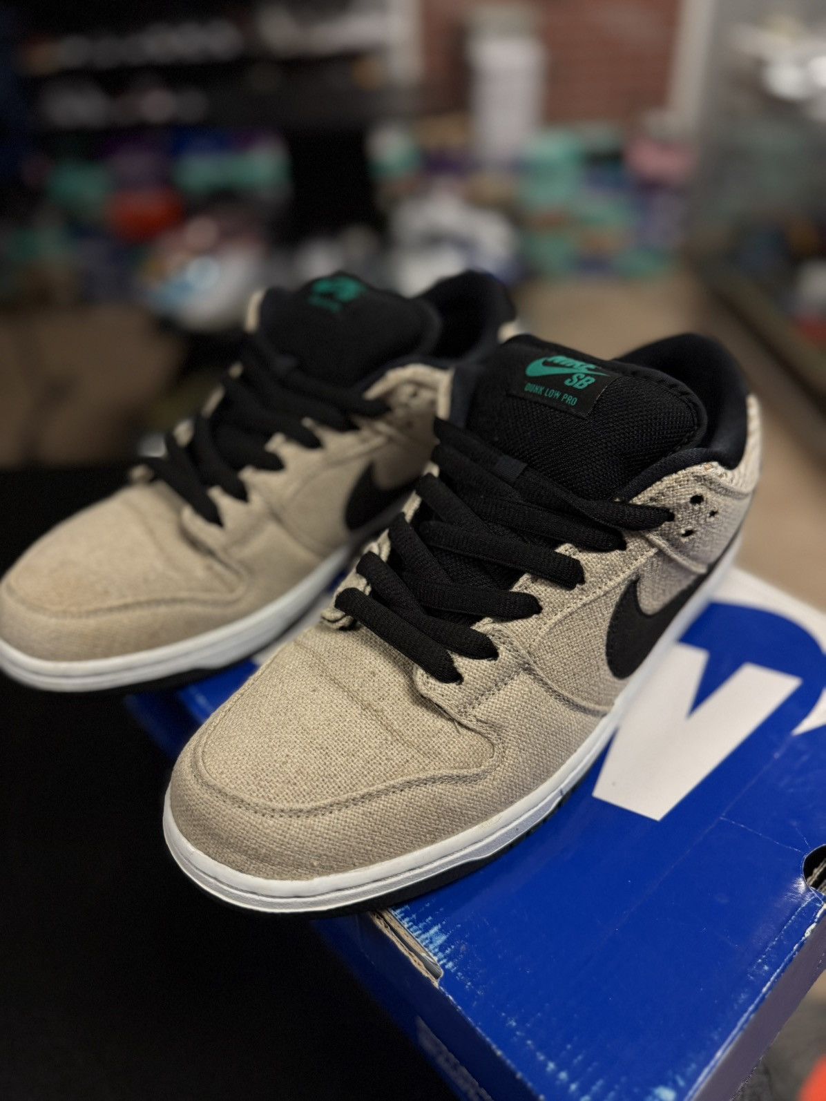 Nike Size 11 - Nike SB Dunk Low Hemp 420 (313170-206) 2016 Size US 11 / EU 44 - 4 Thumbnail